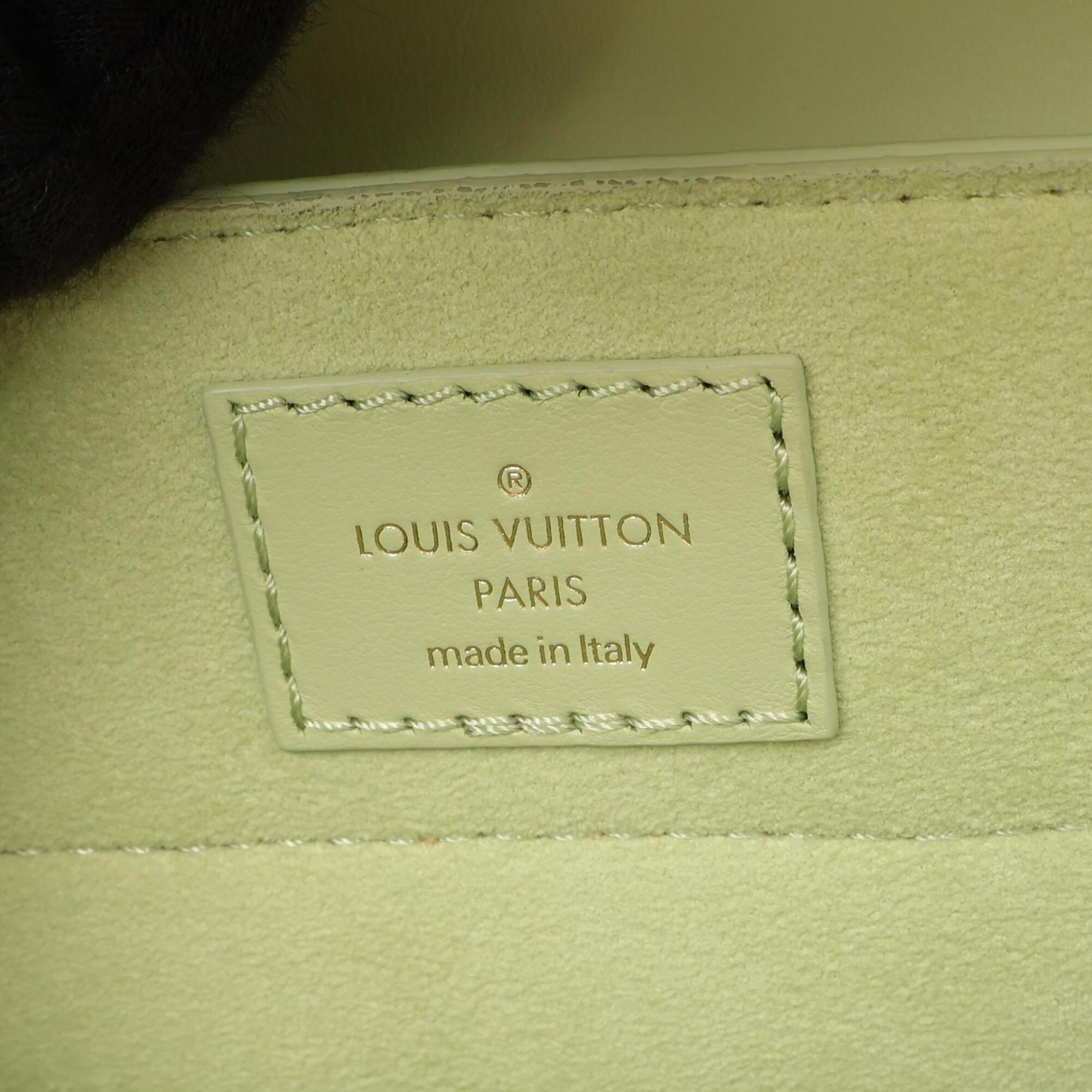 Louis Vuitton Green Epi Leather Handbag (Pre-Owned)