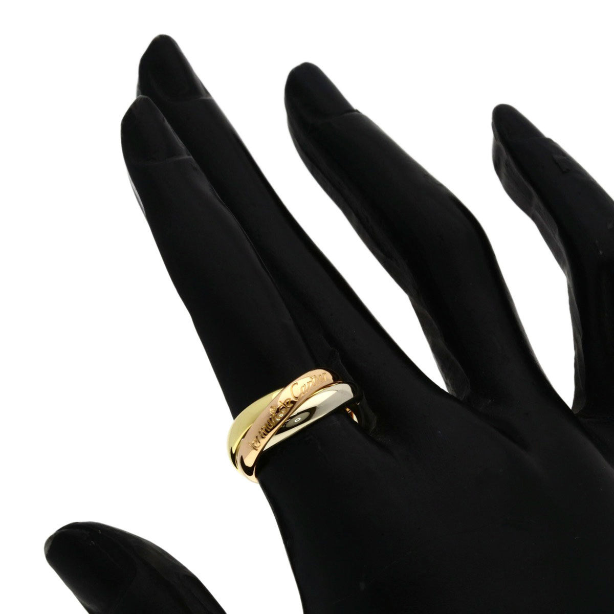 Cartier Yellow Gold (18K) Pink Gold (18K) White Gold (18K) Band Ring (Pre-Owned)
