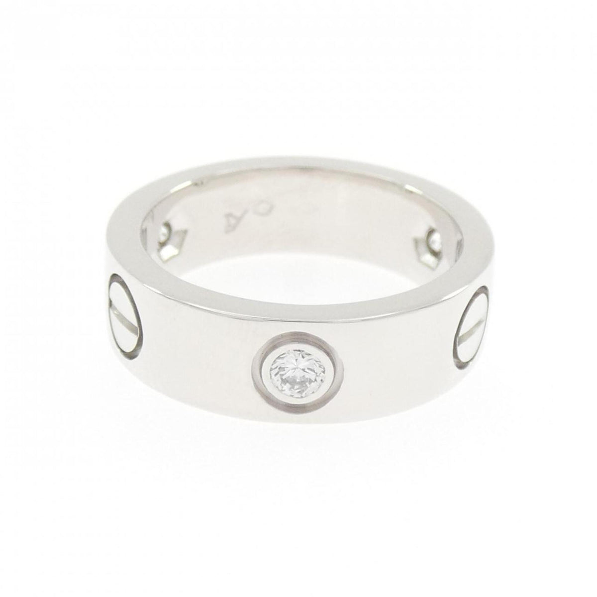 Cartier White Gold (18K) Band Ring (Pre-Owned)