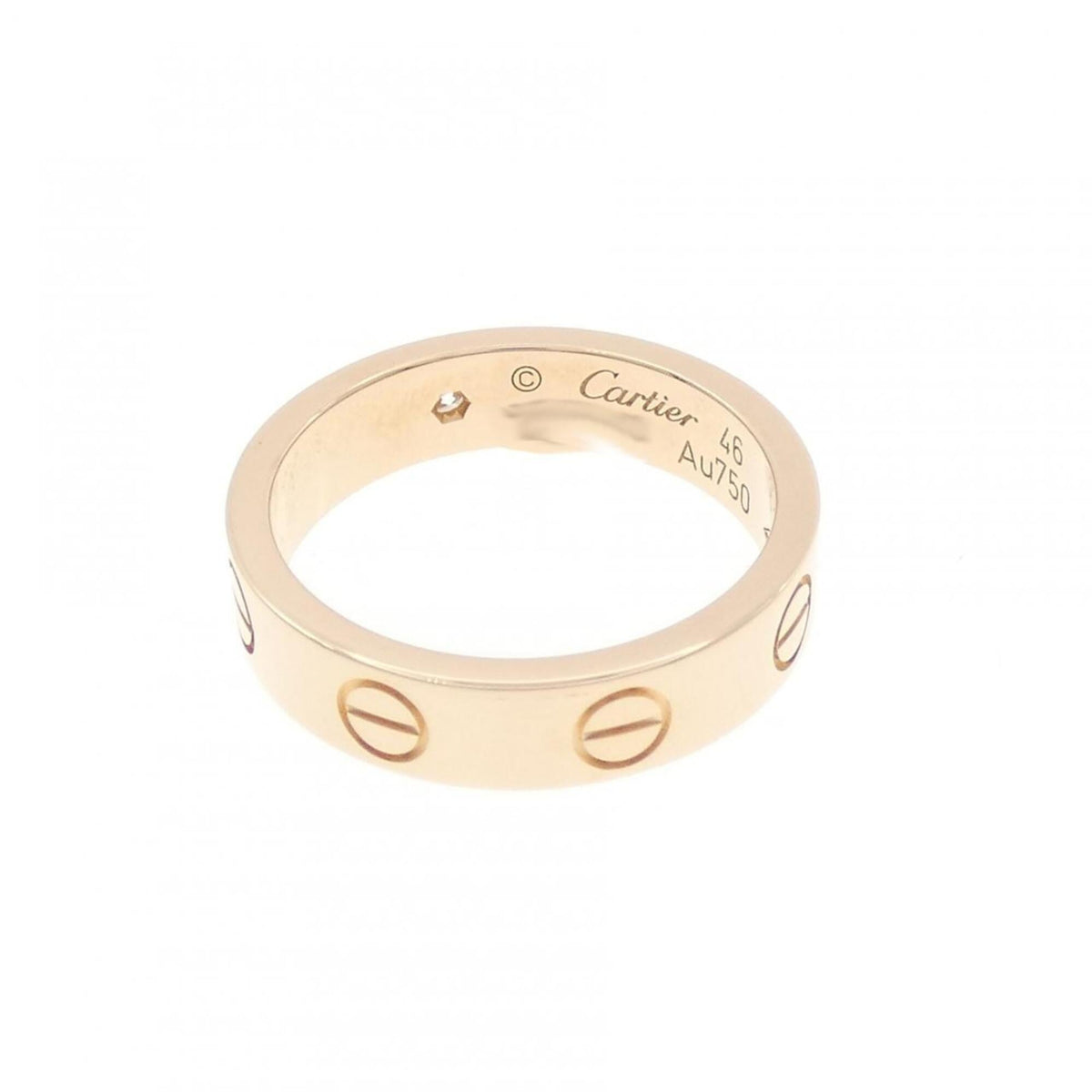Cartier Pink Gold (18K) Band Ring (Pre-Owned)