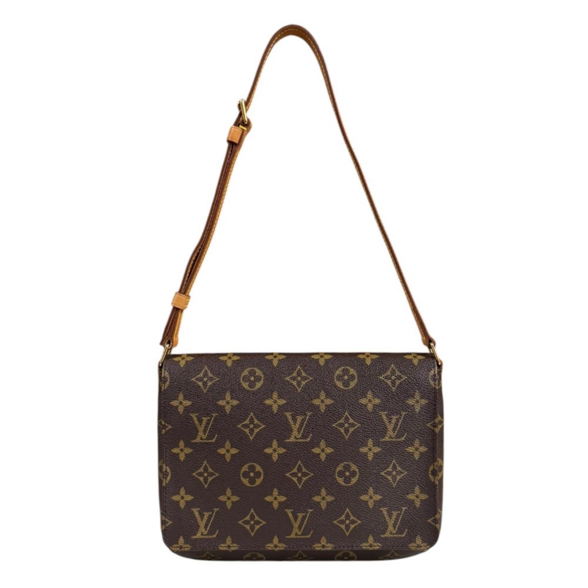 Louis Vuitton Brown Monogram Or Monogram Handbag Shoulder Bag (Pre-Owned)