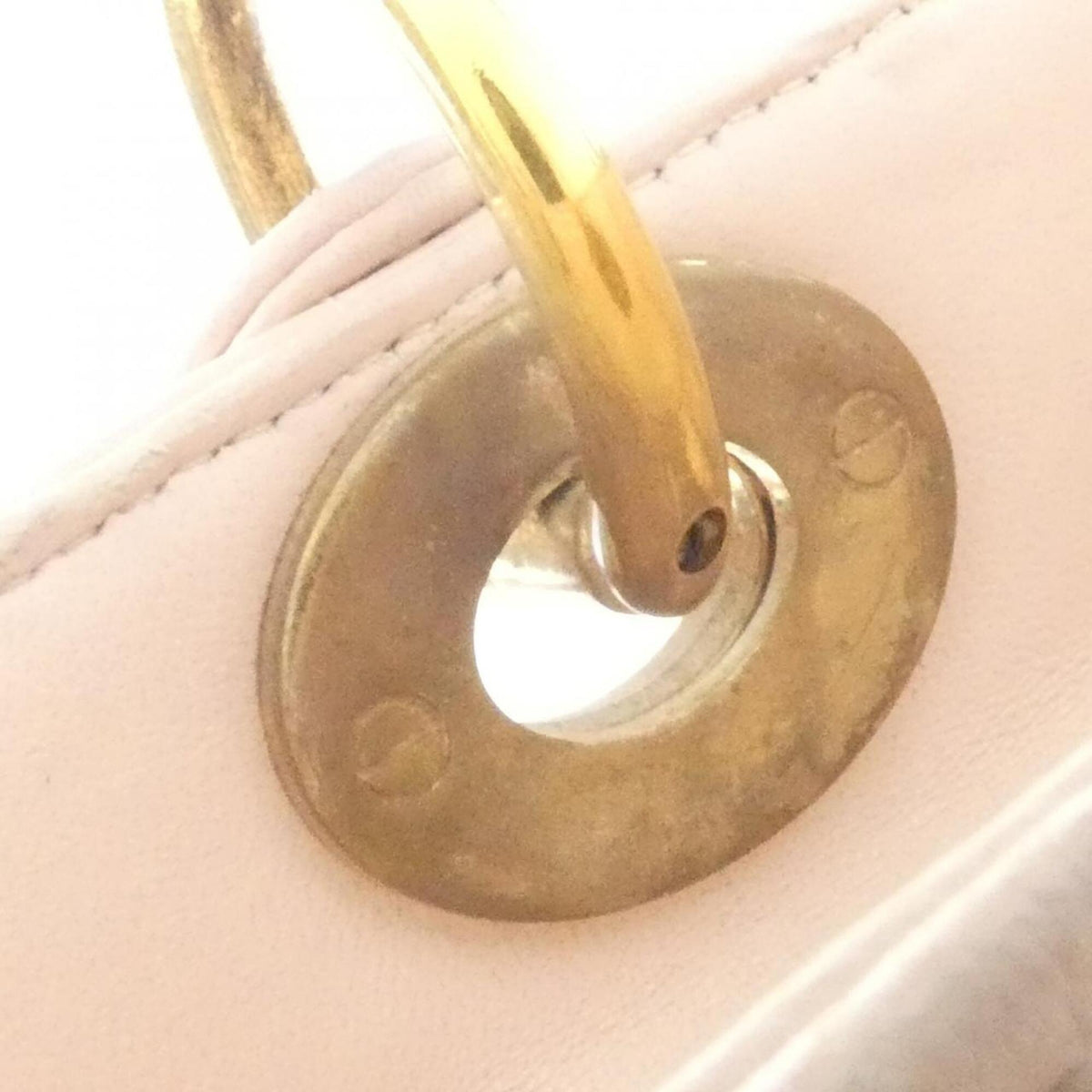 Christian Dior Pink Leather Handbag (Pre-Owned)