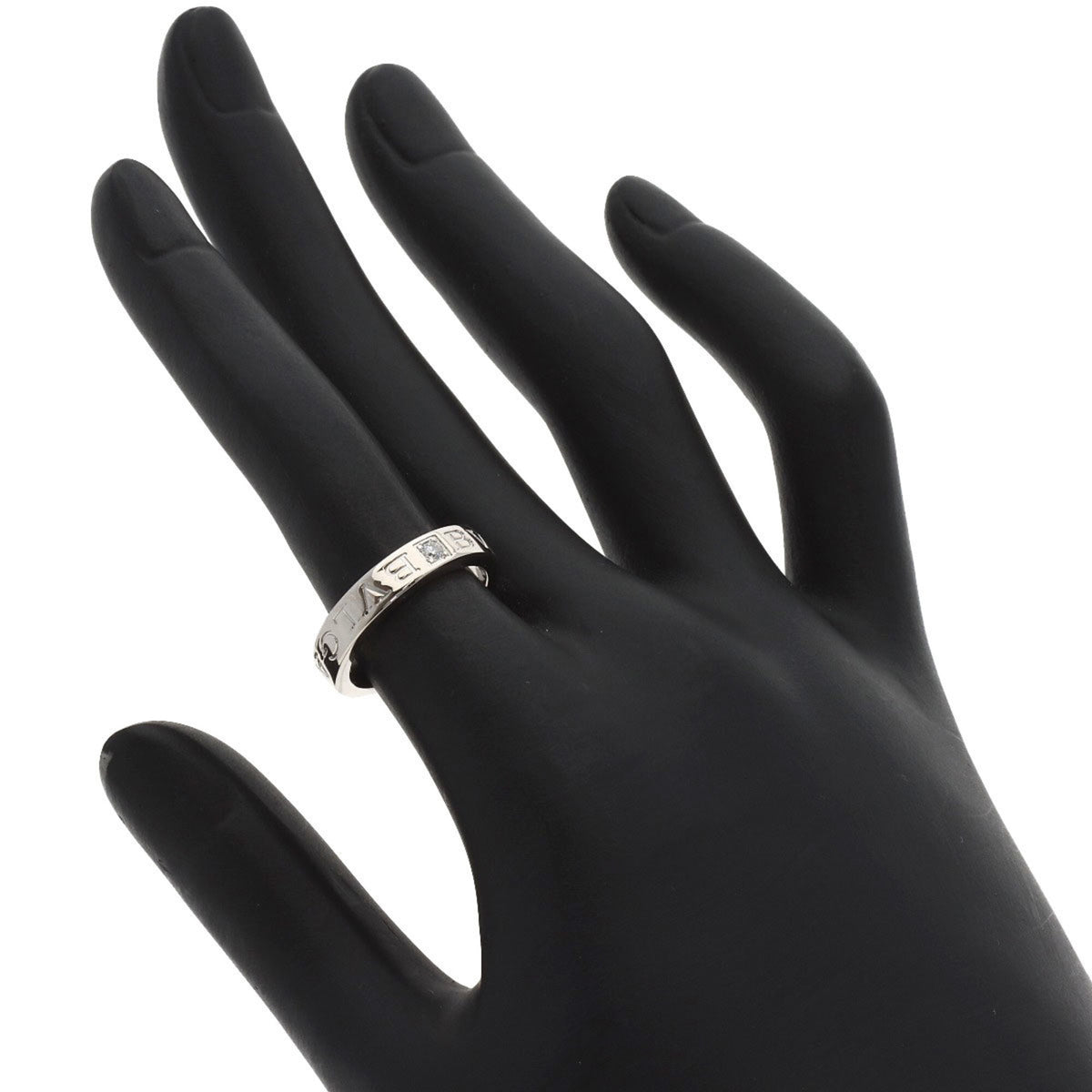 Bvlgari White Gold (18K) Band Ring (Pre-Owned)
