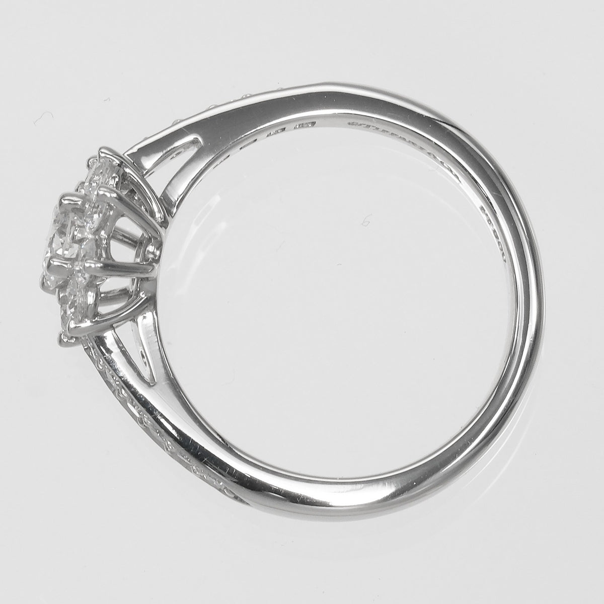 Tiffany Platinum 950 Band Ring (Pre-Owned)