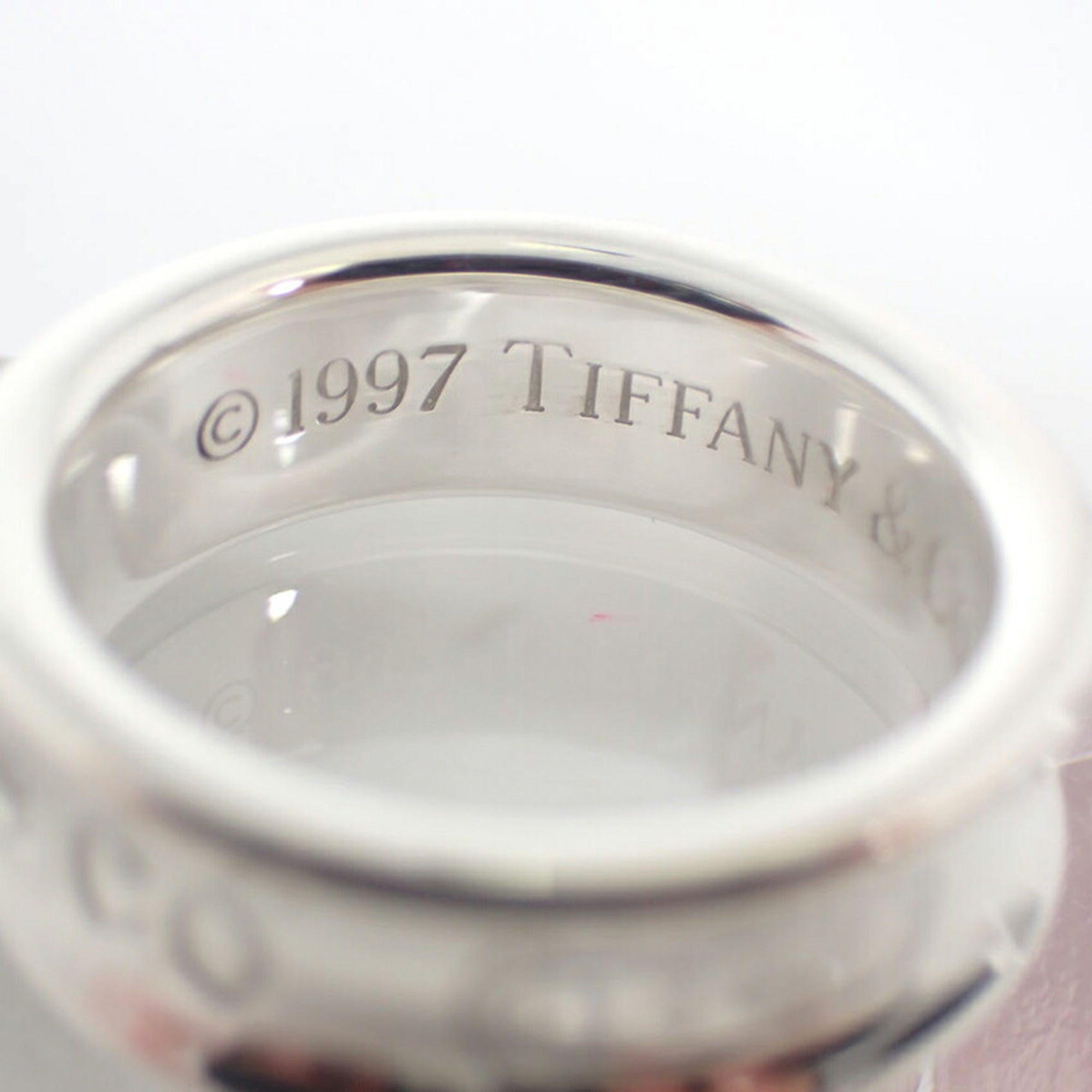 Tiffany Sterling Silver 925 Band Ring (Pre-Owned)