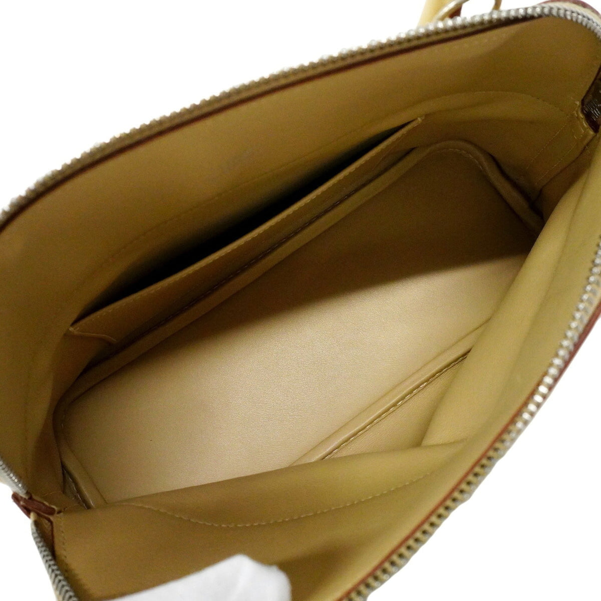 Hermes Beige Swift Leather Handbag (Pre-Owned)