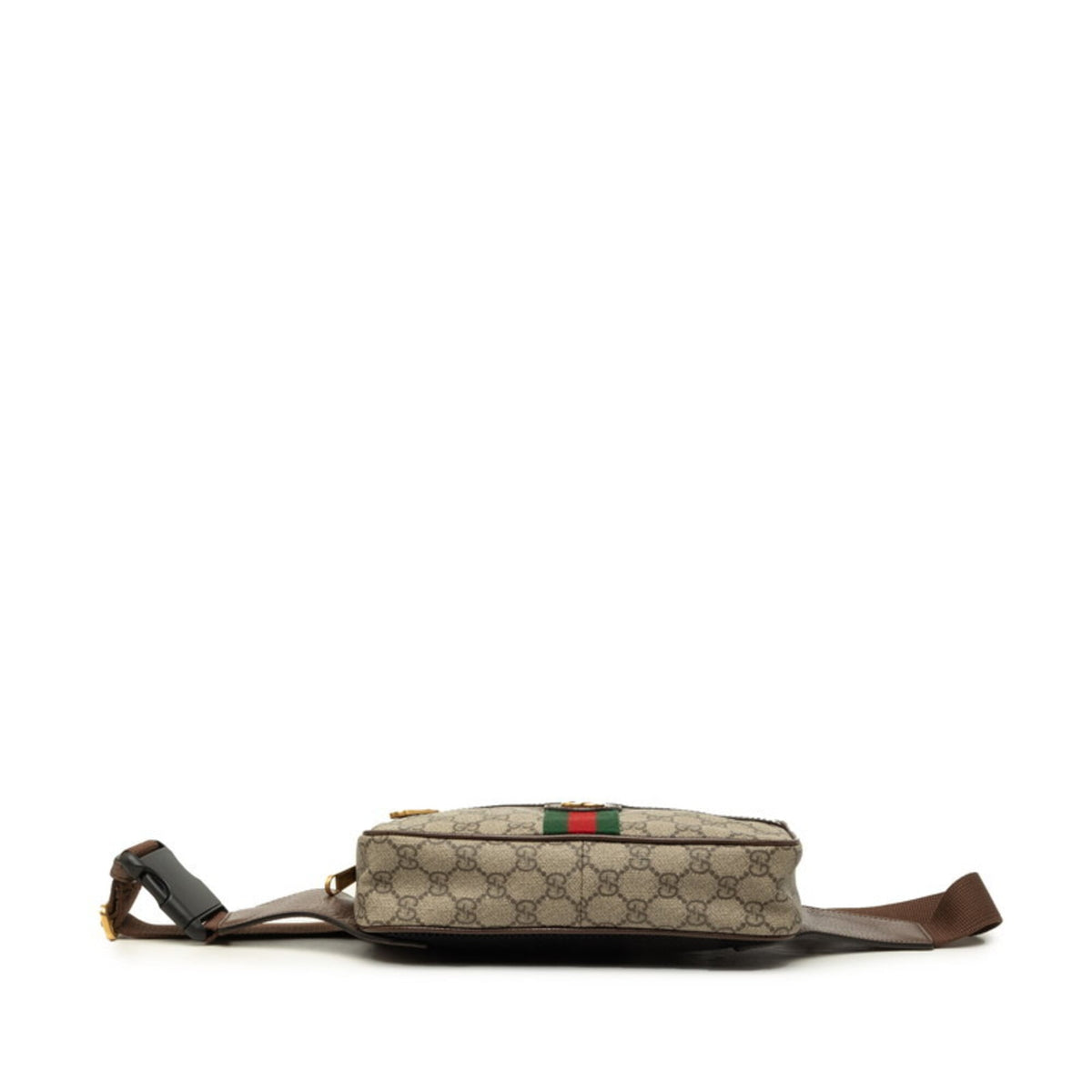 Gucci Beige Brown Gg Supreme Shoulder Bag Sling Bag (Pre-Owned)