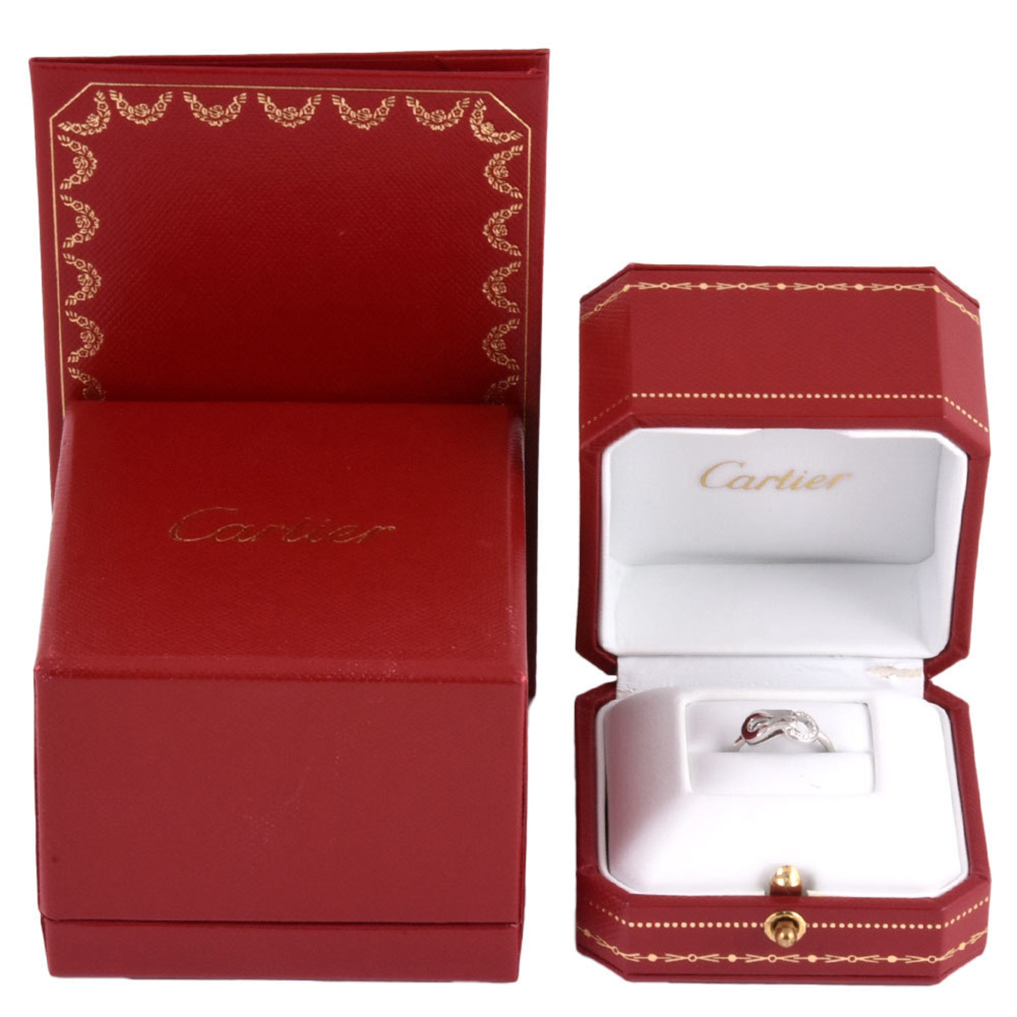 Cartier White Gold (18K) Band Ring (Pre-Owned)