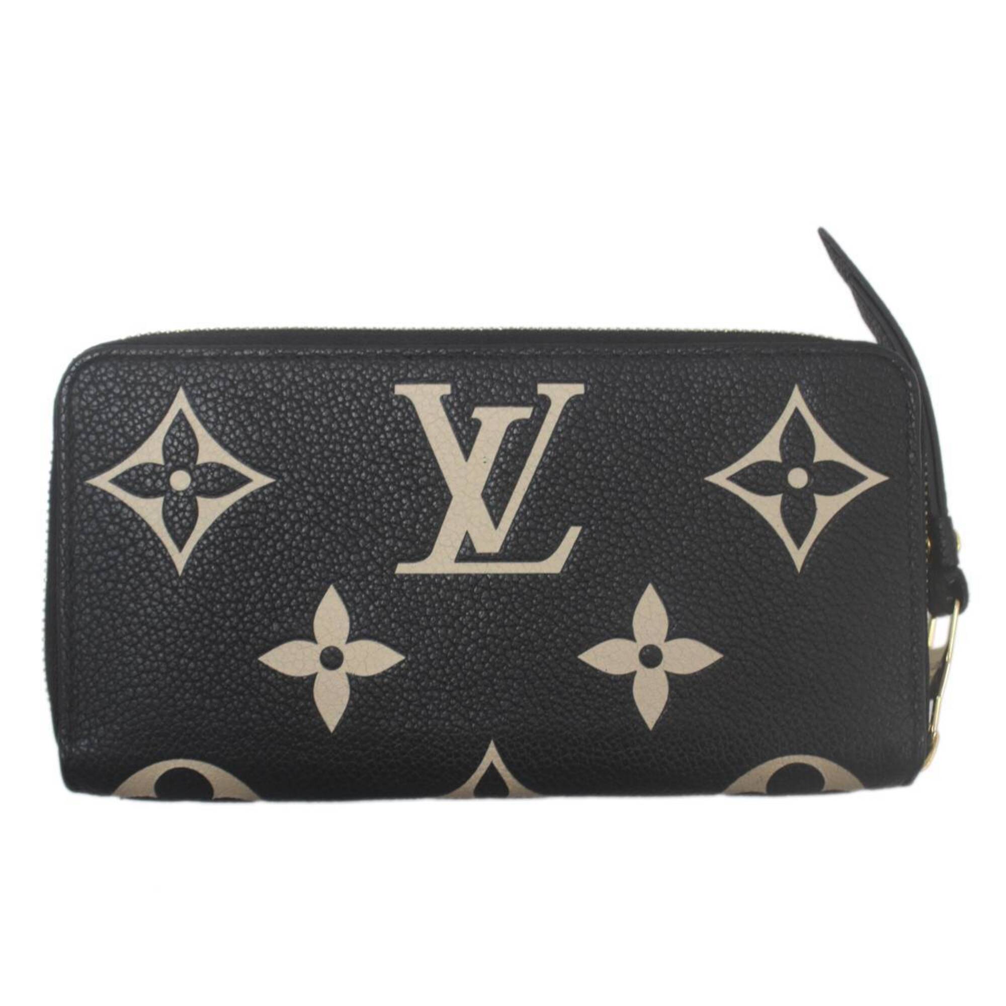 Louis Vuitton Monogram Empreinte Black Monogram Empreinte Long Wallet (Bi-Fold) (Pre-Owned)