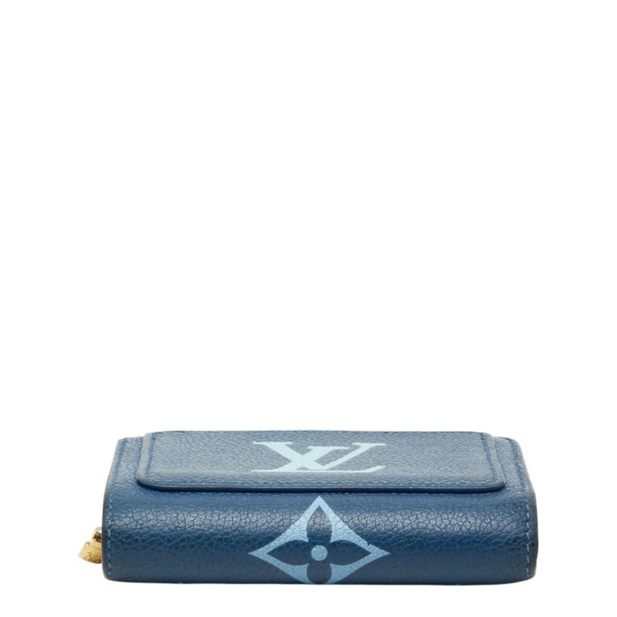 Louis Vuitton Blue White Leather Wallet (Bi-Fold) (Pre-Owned)