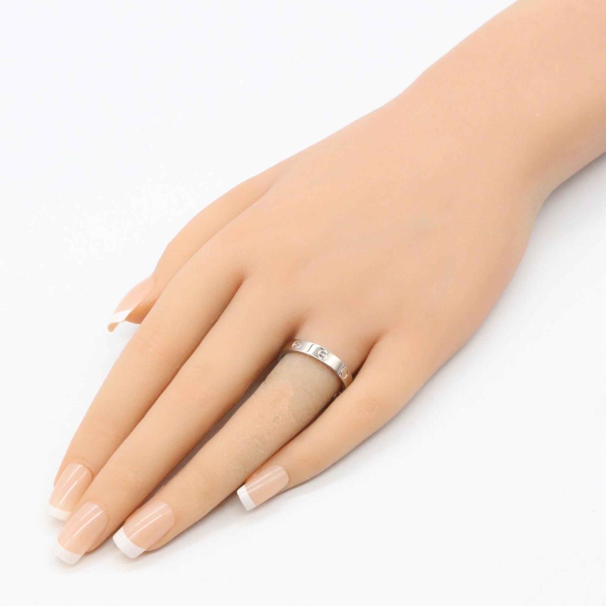 Cartier Silver White Gold (18K) Band Ring (Pre-Owned)