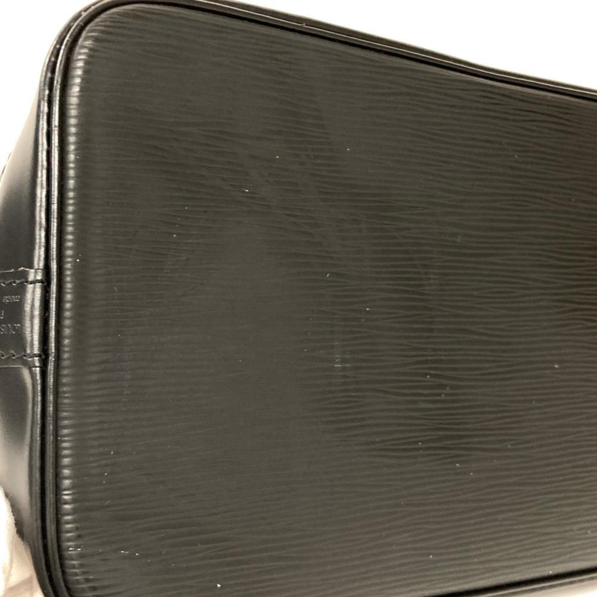 Louis Vuitton Black Galle Noir Epi Leather Handbag (Pre-Owned)