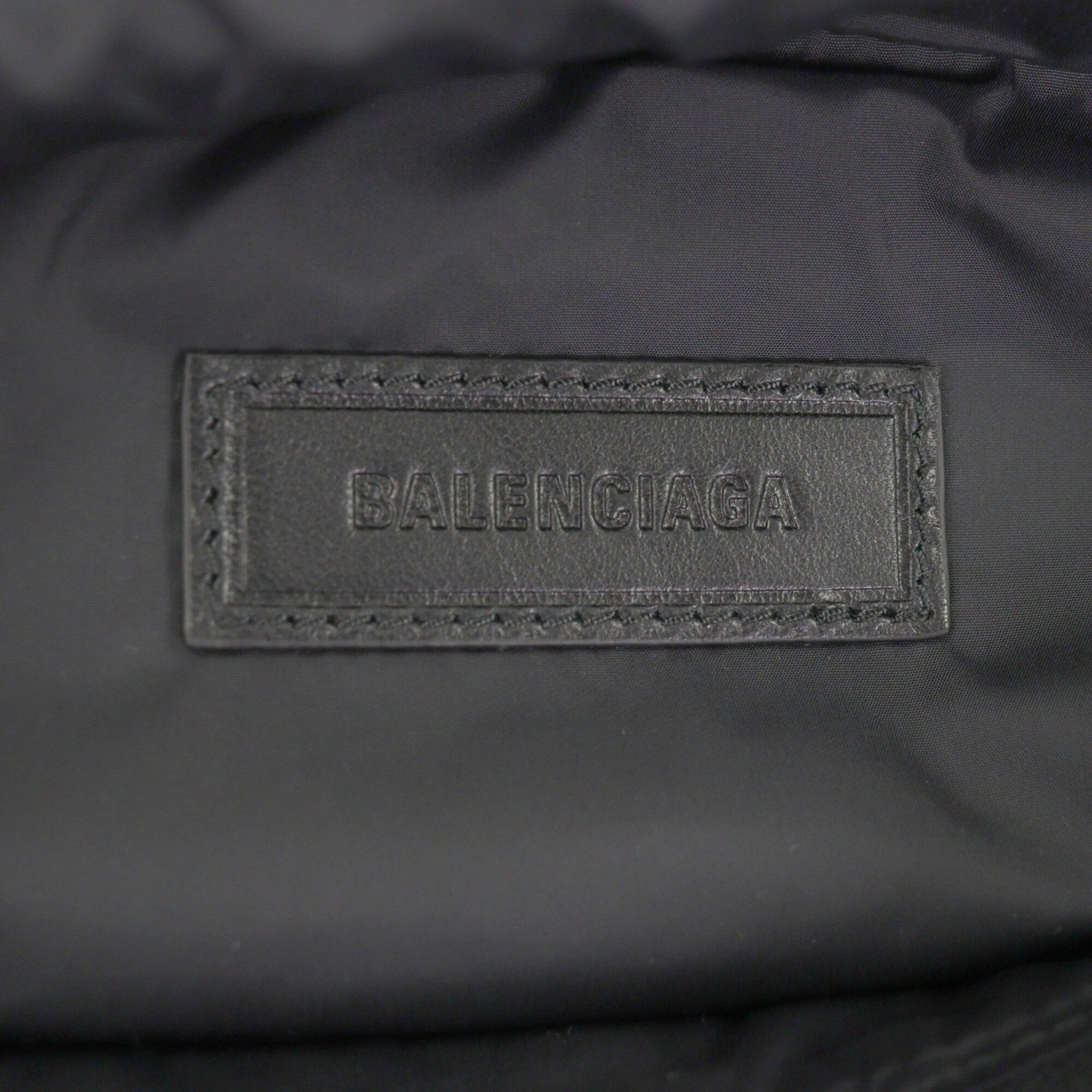 Balenciaga Black Nylon Sling Bag (Pre-Owned)