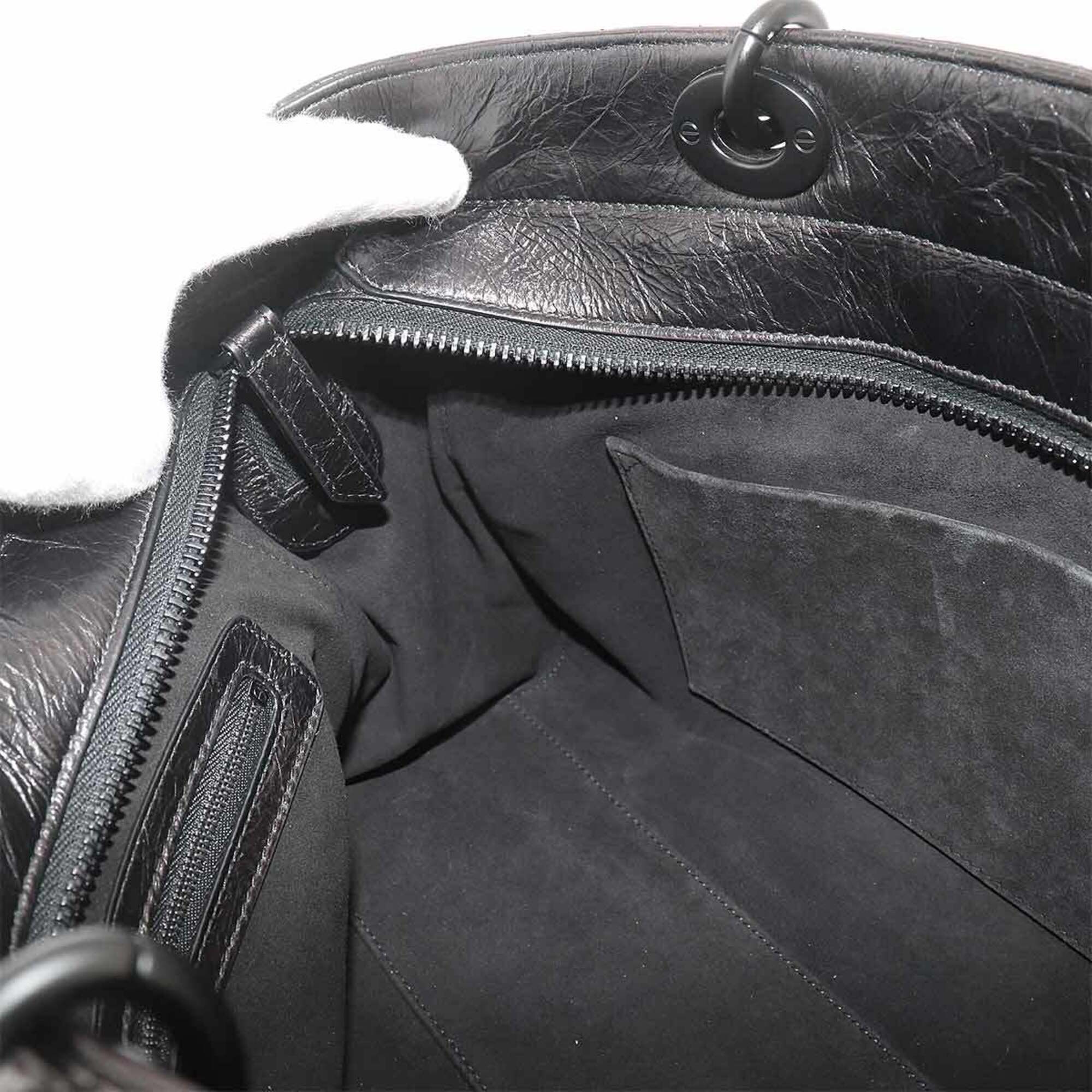 Christian Dior Black Leather Handbag (Pre-Owned)