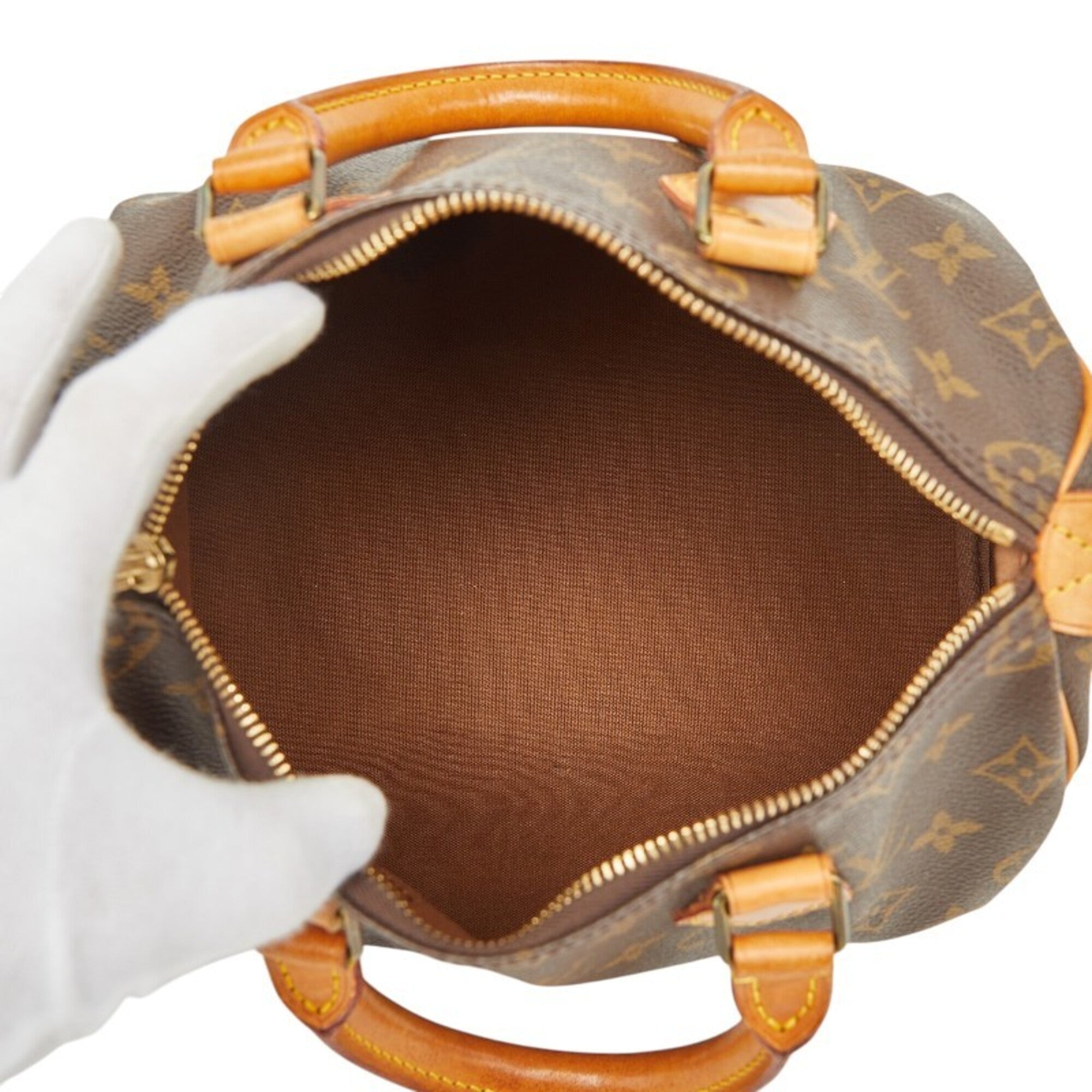 Louis Vuitton Brown Monogram Pvc Leather Boston Bag Handbag (Pre-Owned)
