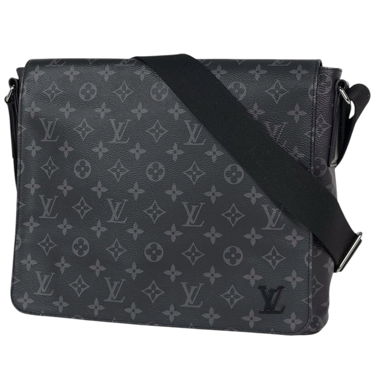 Louis Vuitton Black Monogram Eclipse Shoulder Bag (Pre-Owned)