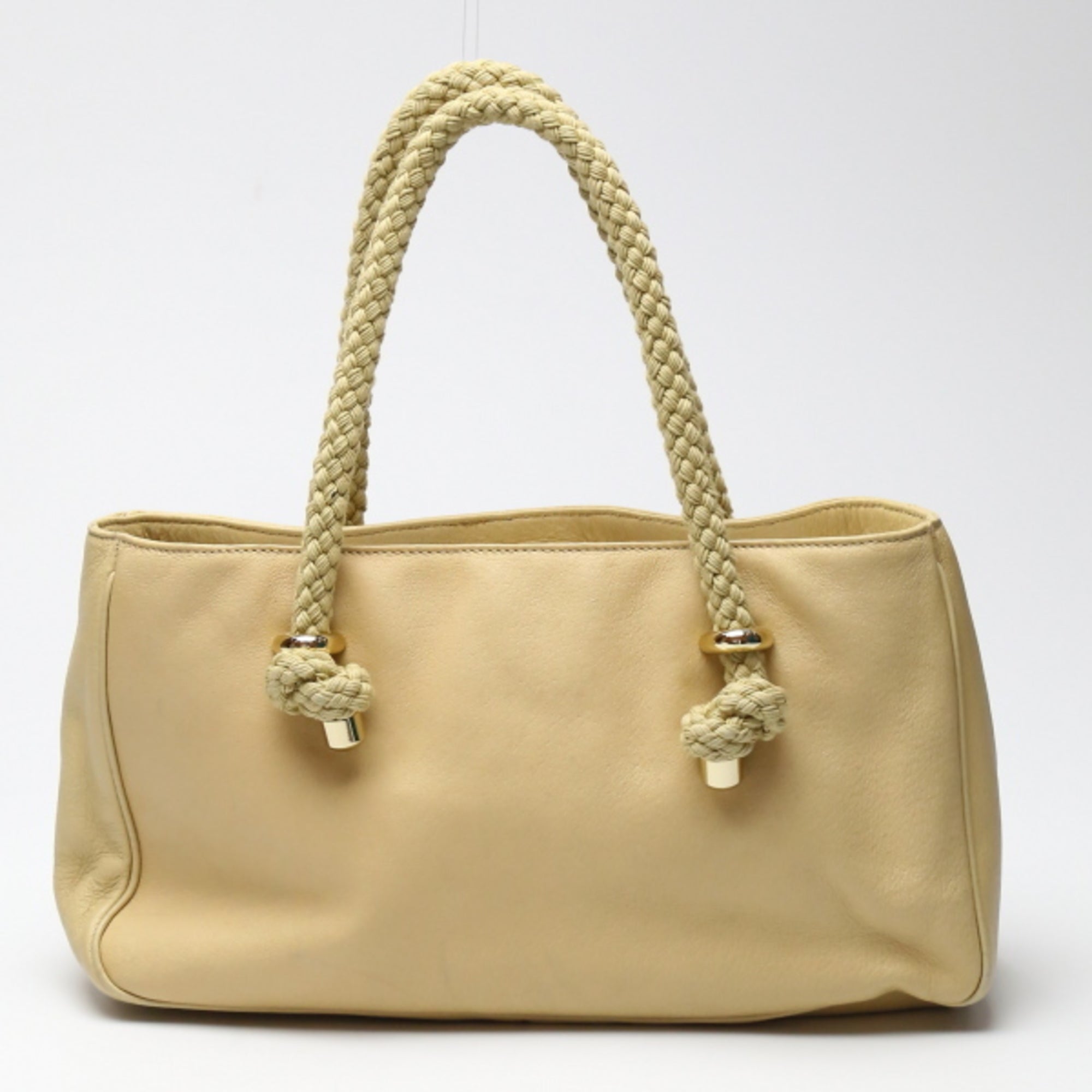 Kate Spade Beige Handbag Tote Bag (Pre-Owned)