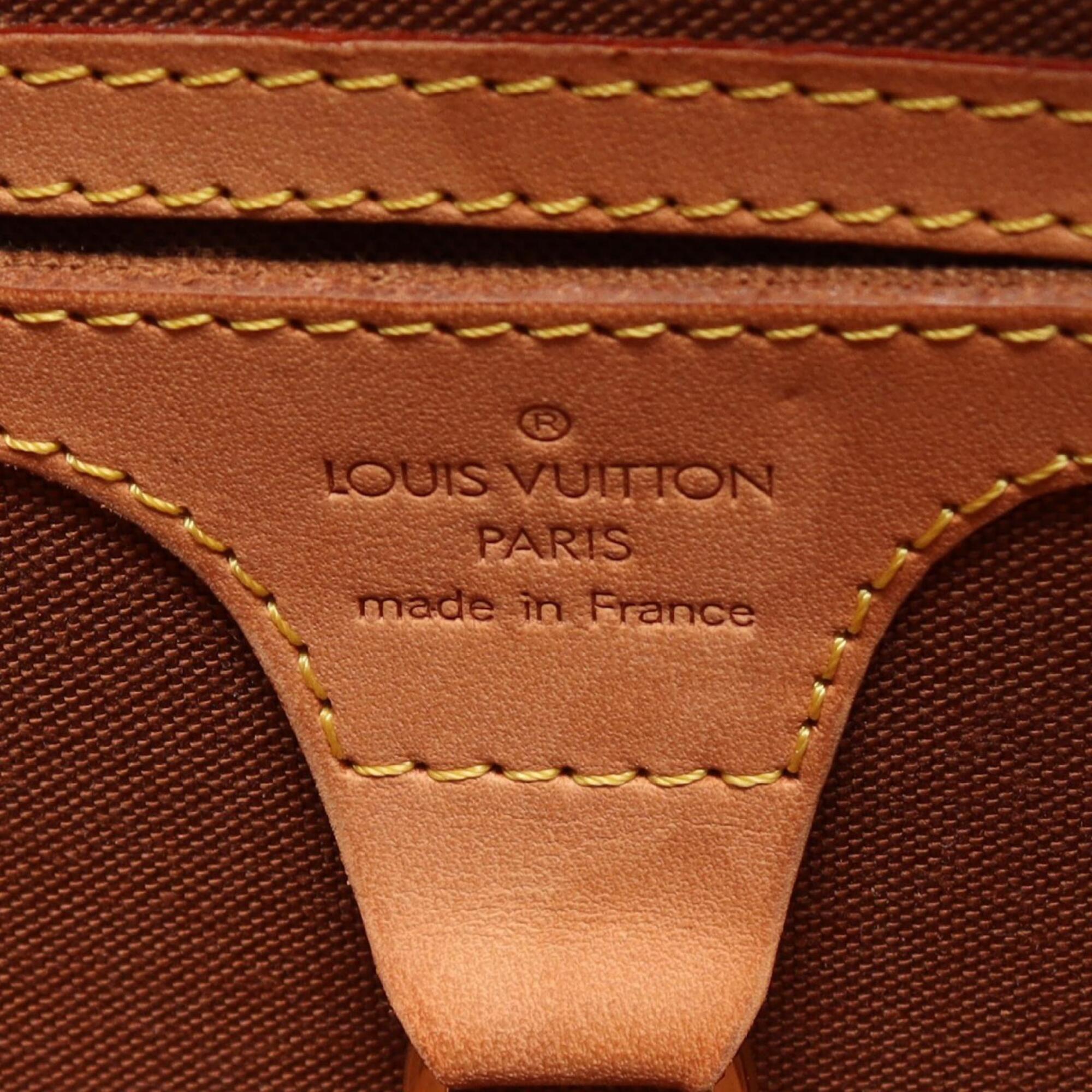 Louis Vuitton Brown Monogram Monogram Leather Handbag (Pre-Owned)