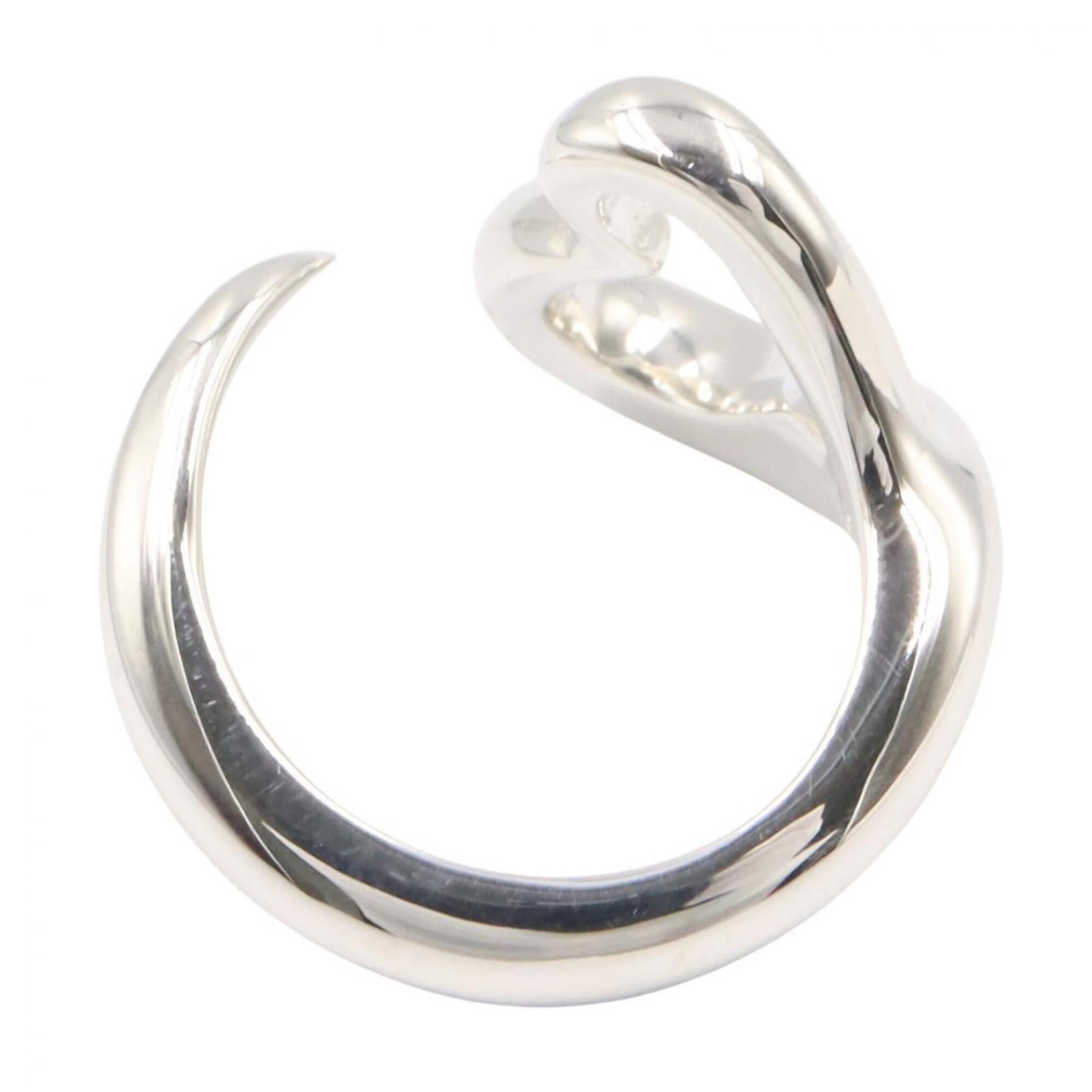 Tiffany Silver Silver 925 Band Ring (Pre-Owned)