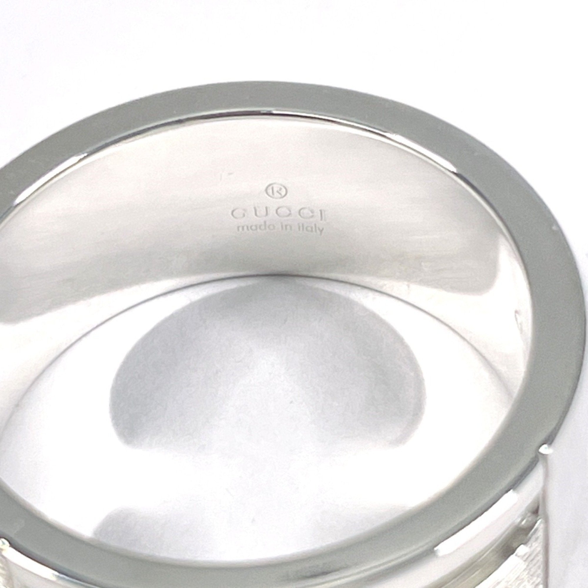 Gucci Silver Silver 925 Band Ring (Pre-Owned)