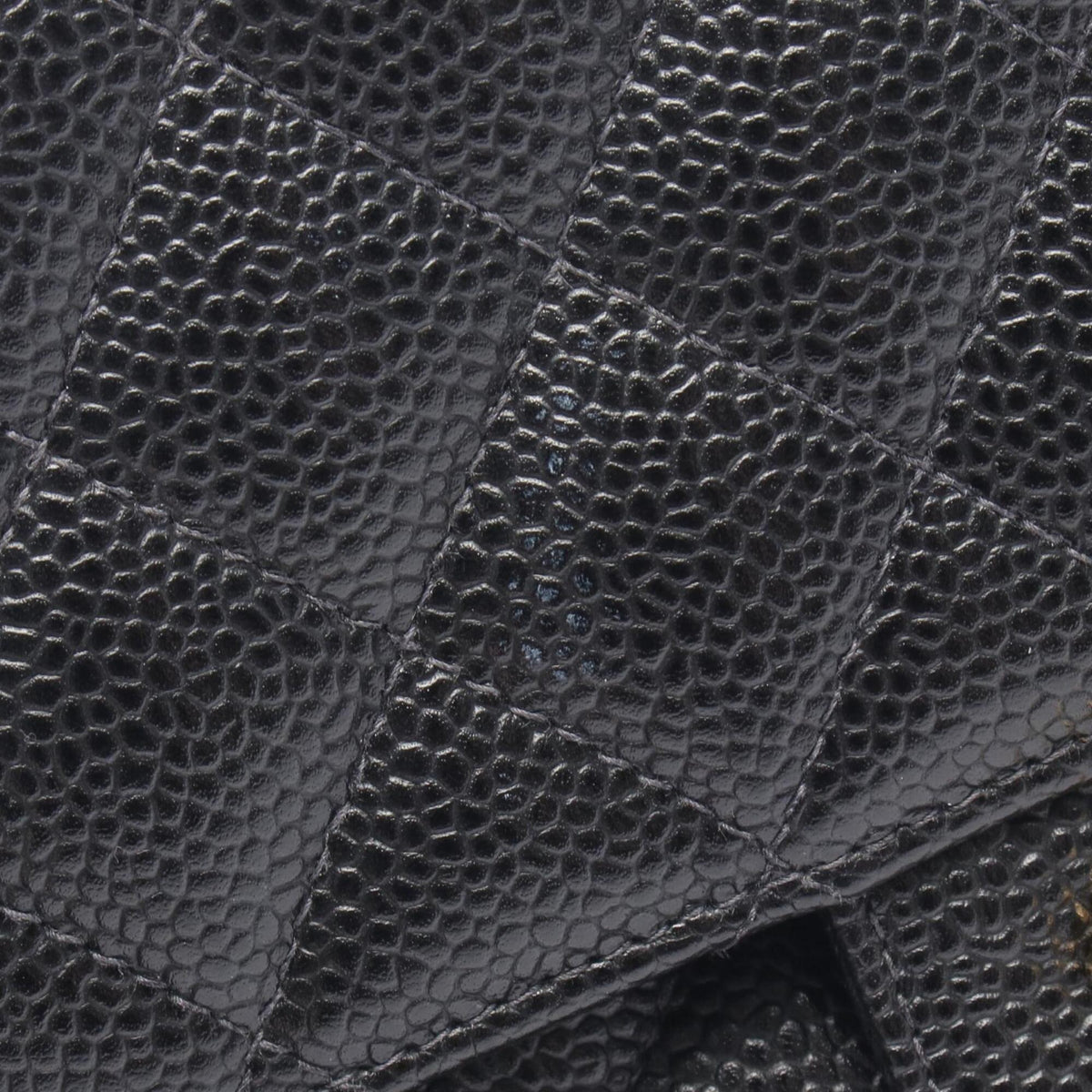 Chanel 2.55 Black Grained Calfskin Handbag Shoulder Bag (Pre-Owned)