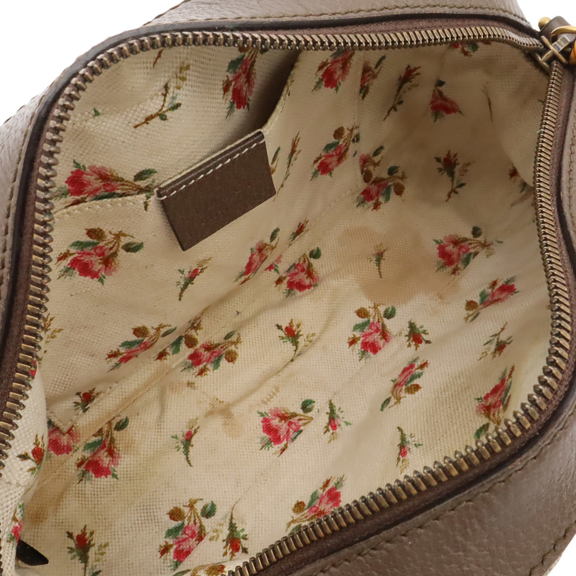 Gucci Beige Brown Green Red Color Yellow Gg Supreme Canvas Leather Pvc Clutch Bag Handbag Messenger Bag Shoulder Bag (Pre-Owned)