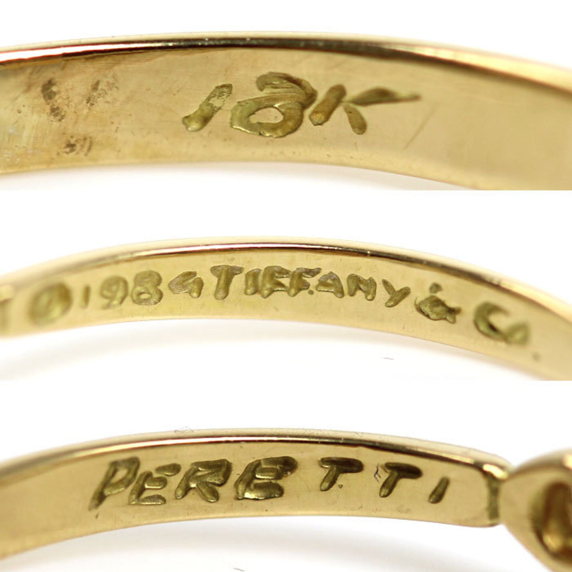 Tiffany Yellow Gold (18K) Band Ring (Pre-Owned)
