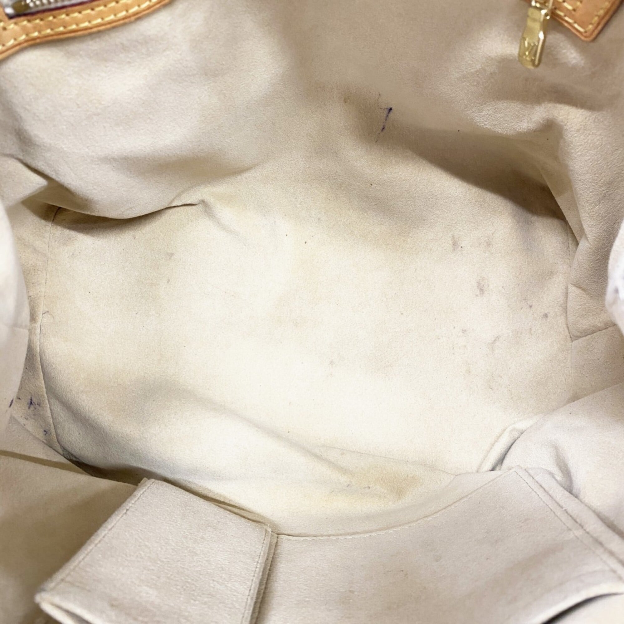Louis Vuitton White Tote Bag (Pre-Owned)
