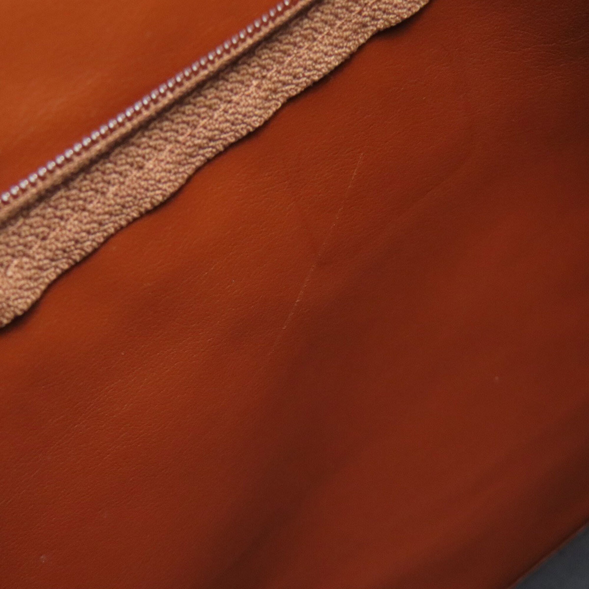 Longchamp Brown Canvas Tote Bag (Pre-Owned)