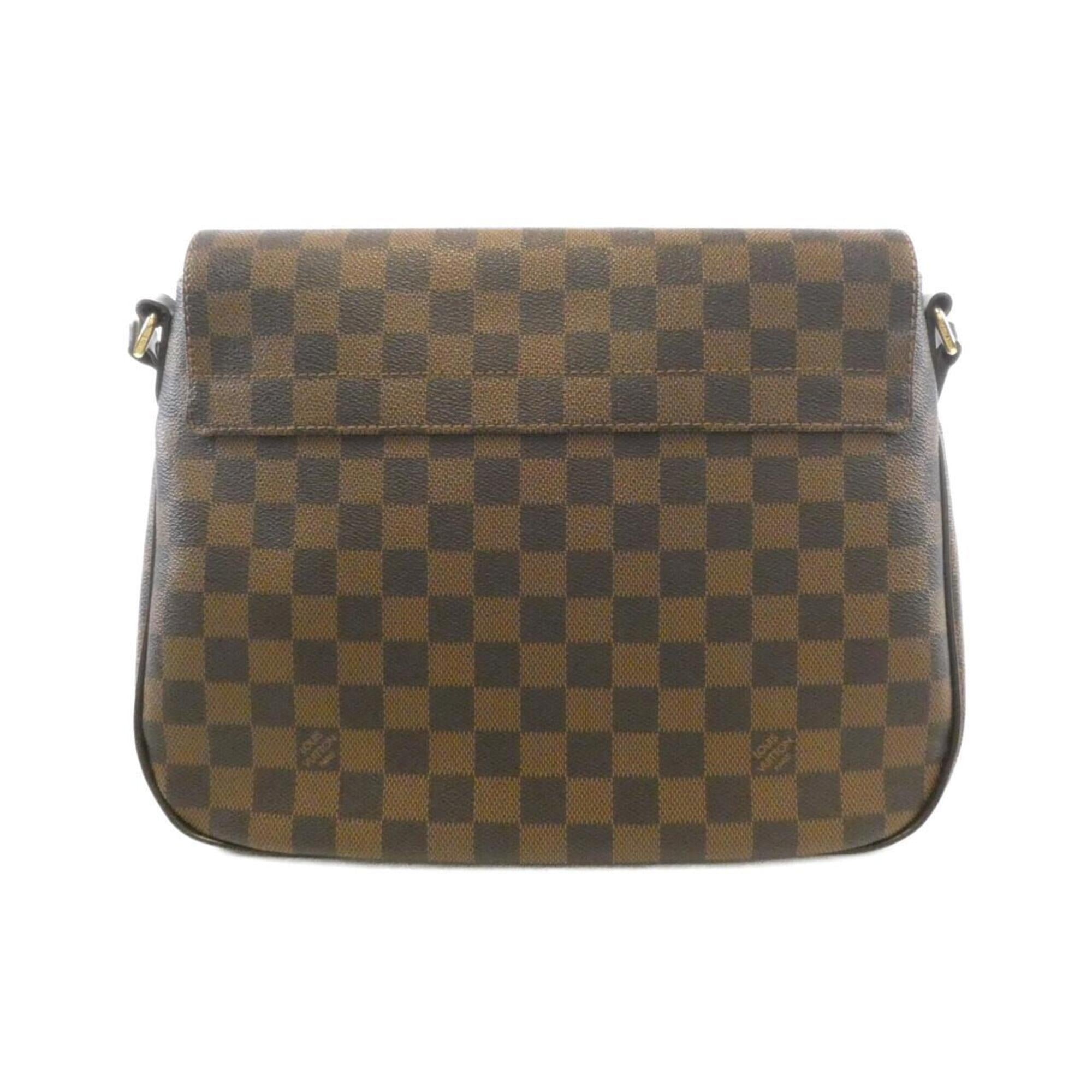 Louis Vuitton Damier Damier Canvas Ebene Damier Canvas Shoulder Bag (Pre-Owned)