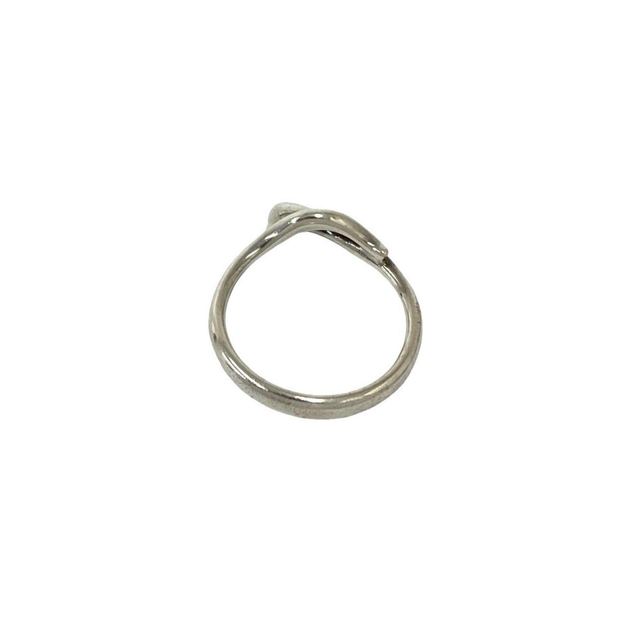 Tiffany Silver Silver 925 Band Ring (Pre-Owned)