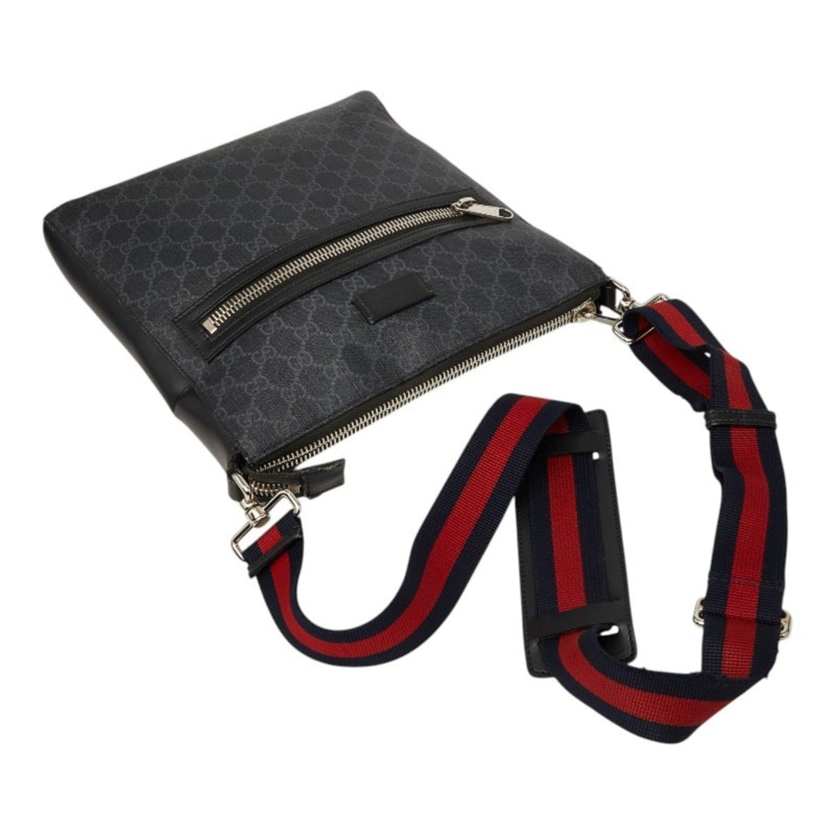 Gucci Black Pvc Leather Shoulder Bag (Pre-Owned)