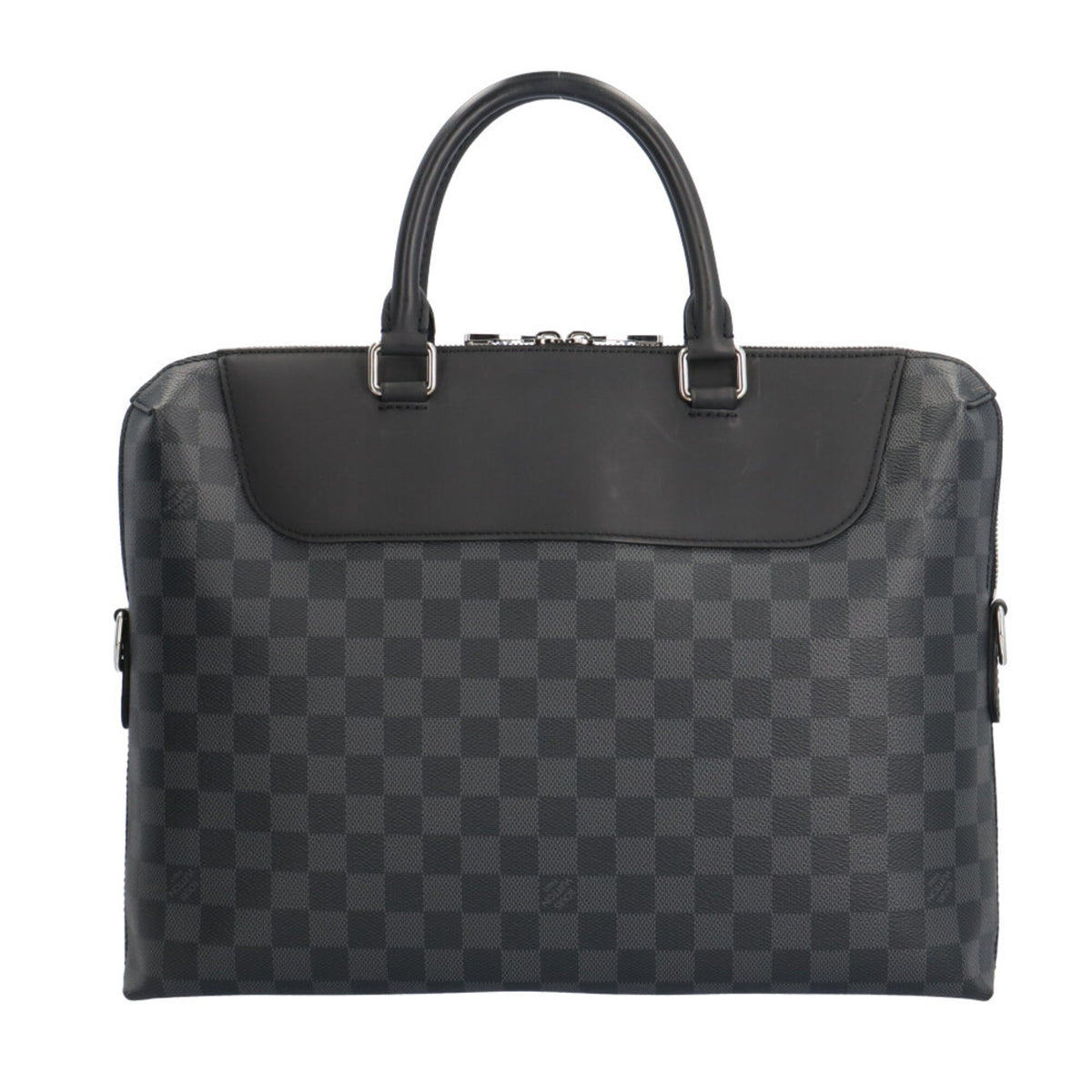 Louis Vuitton Black Gray Damier Graphite Briefcase (Pre-Owned)