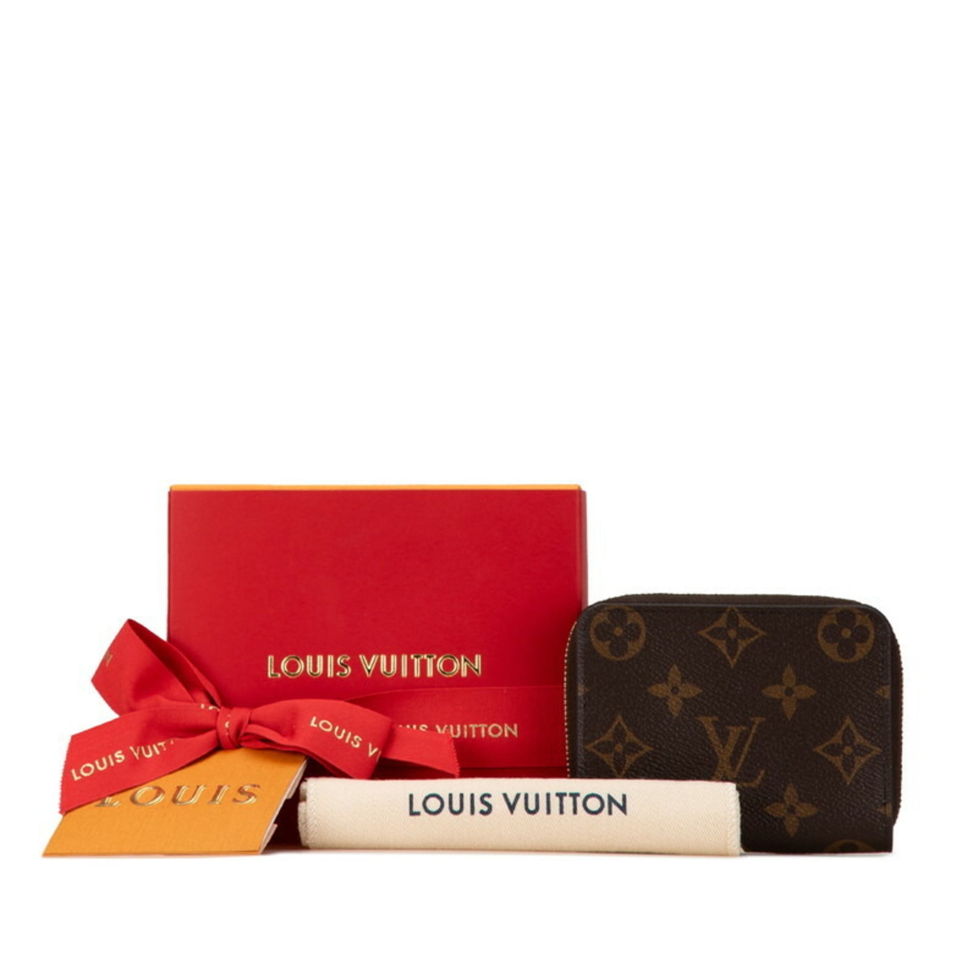 Louis Vuitton Brown Pvc Leather Coin Purse/Coin Case (Pre-Owned)