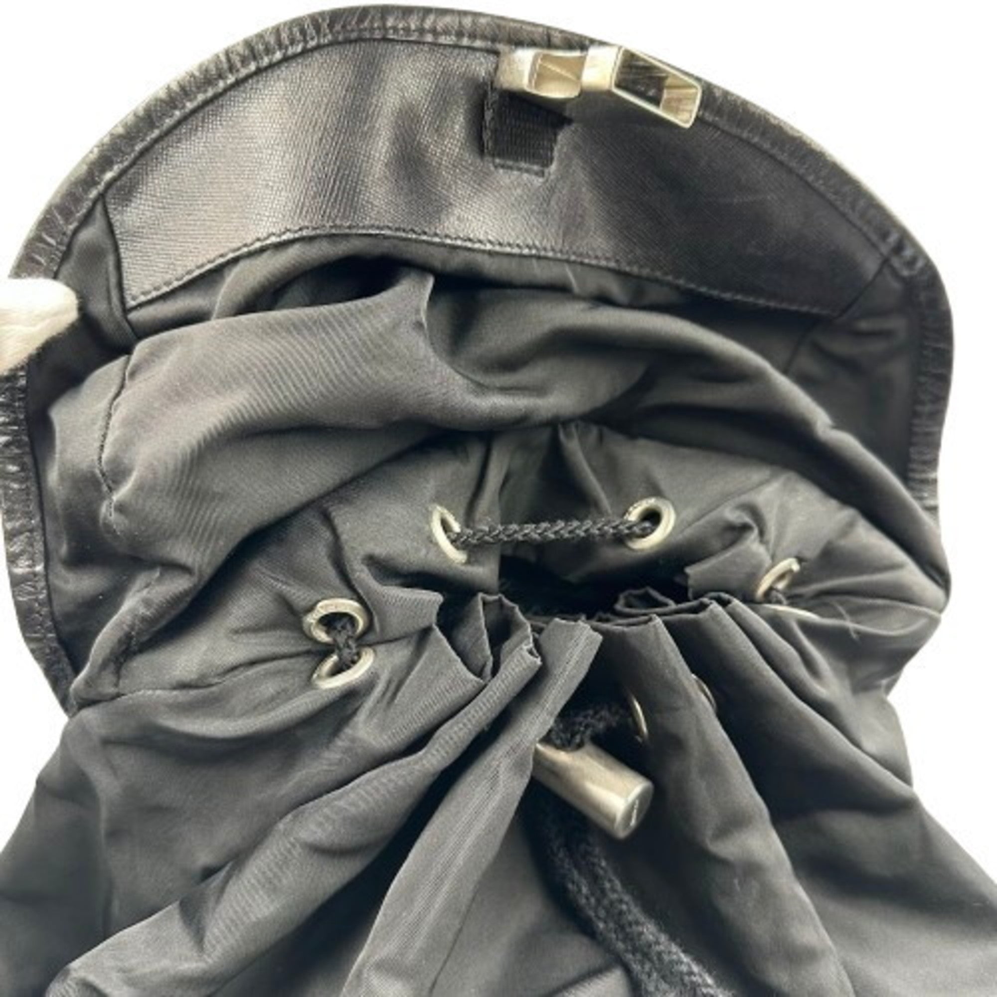 Prada Black Nylon Backpack (Pre-Owned)