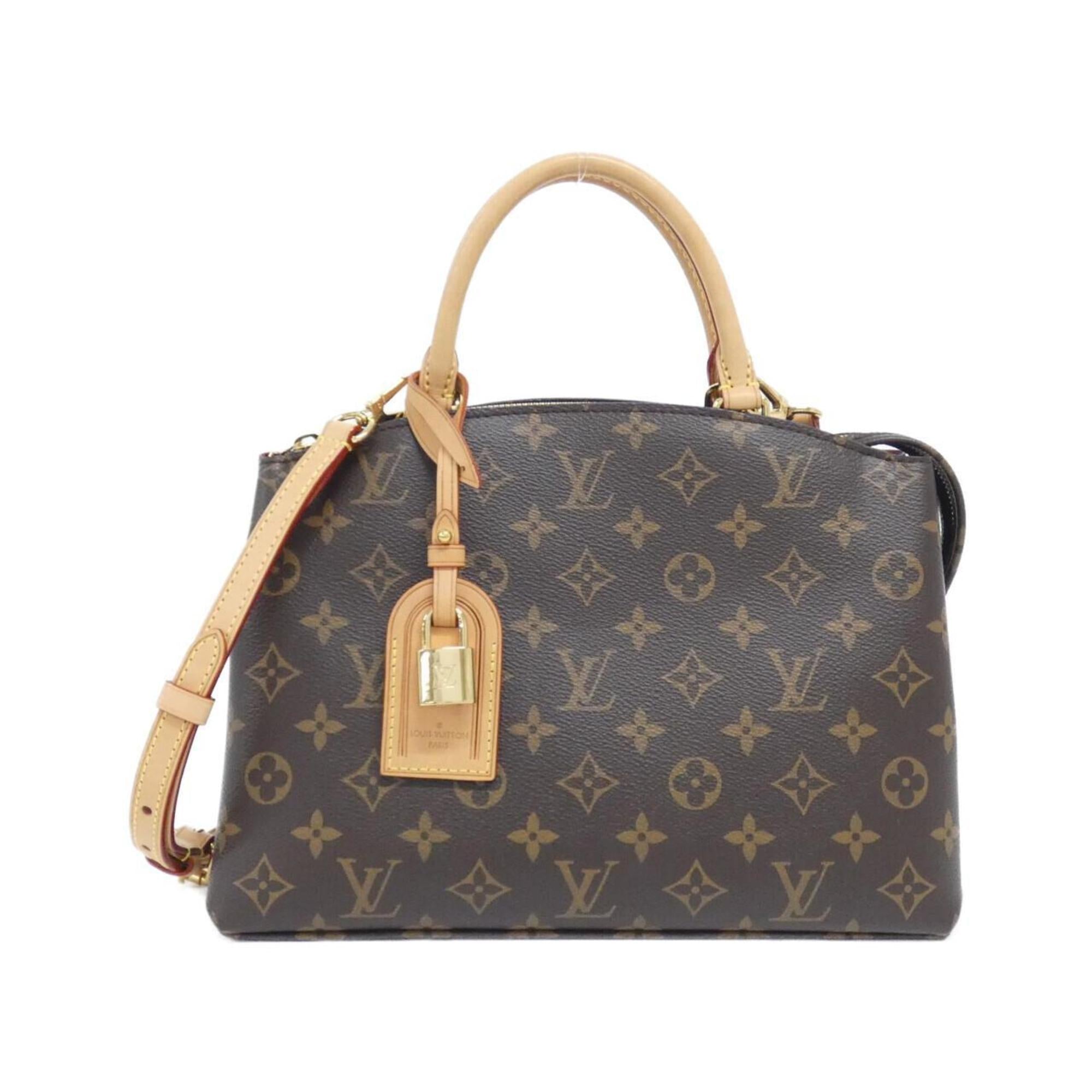 Louis Vuitton Marron Coated Canvas Handbag (Pre-Owned)