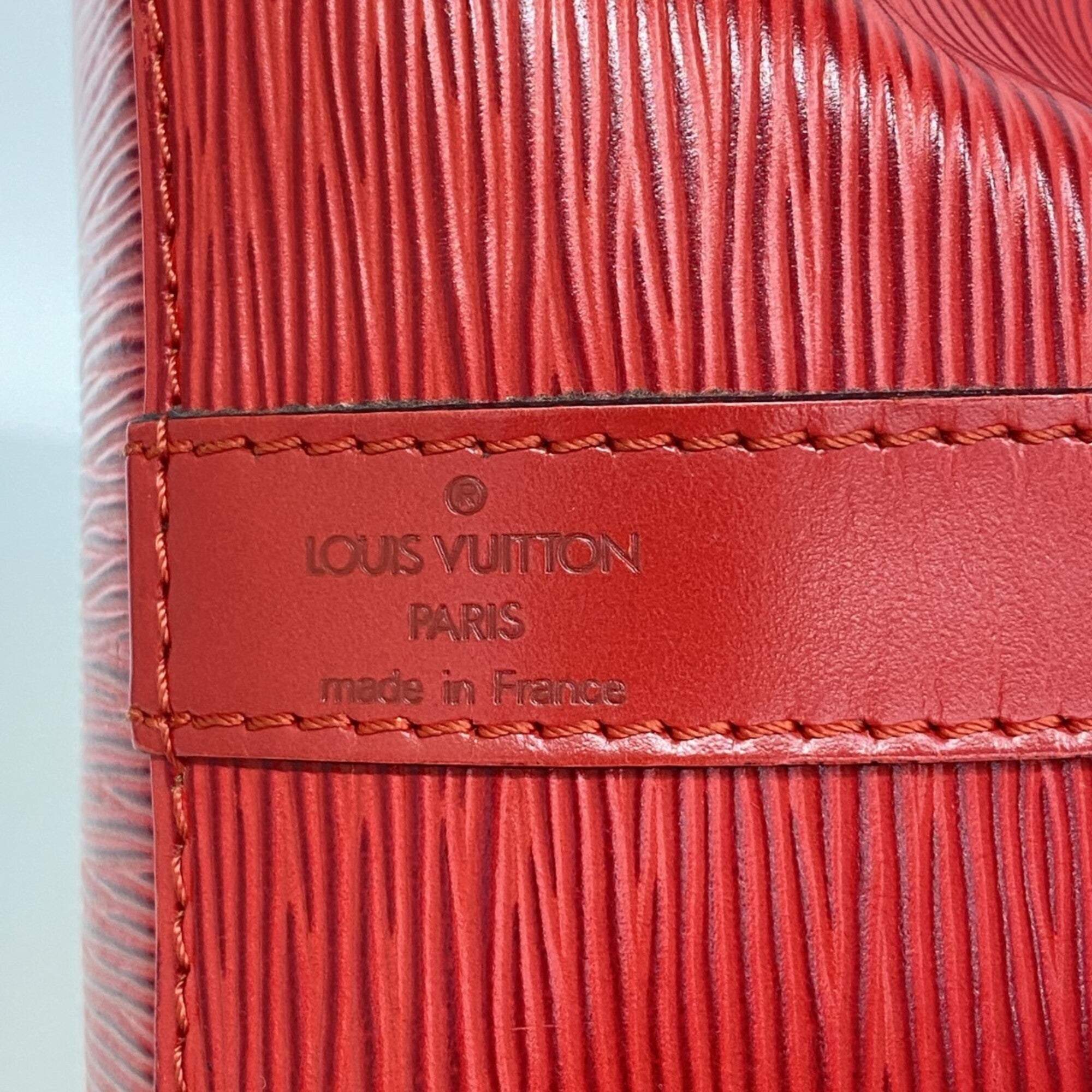 Louis Vuitton Castilian Red Shoulder Bag (Pre-Owned)