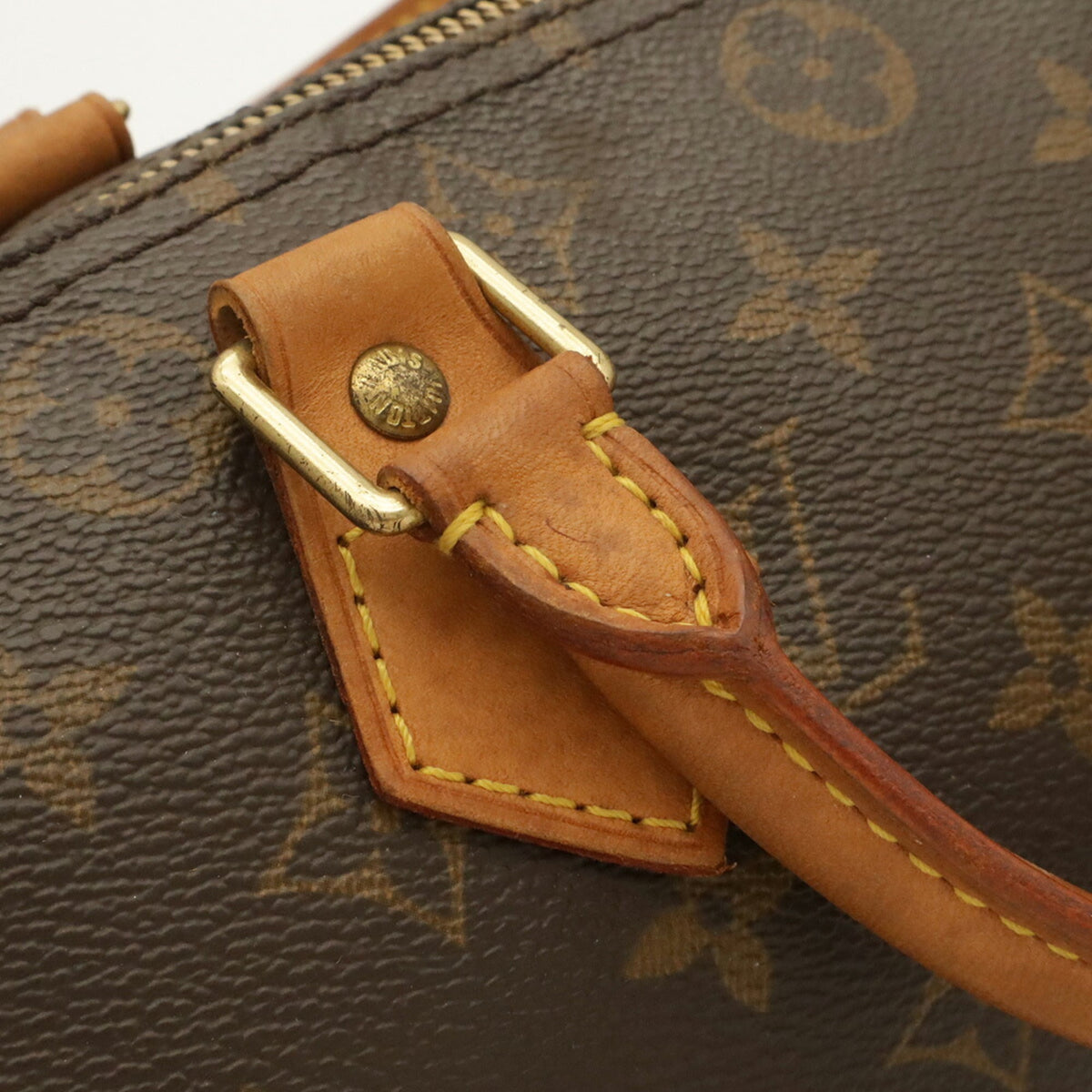 Louis Vuitton Brown Monogram Canvas Boston Bag Handbag (Pre-Owned)