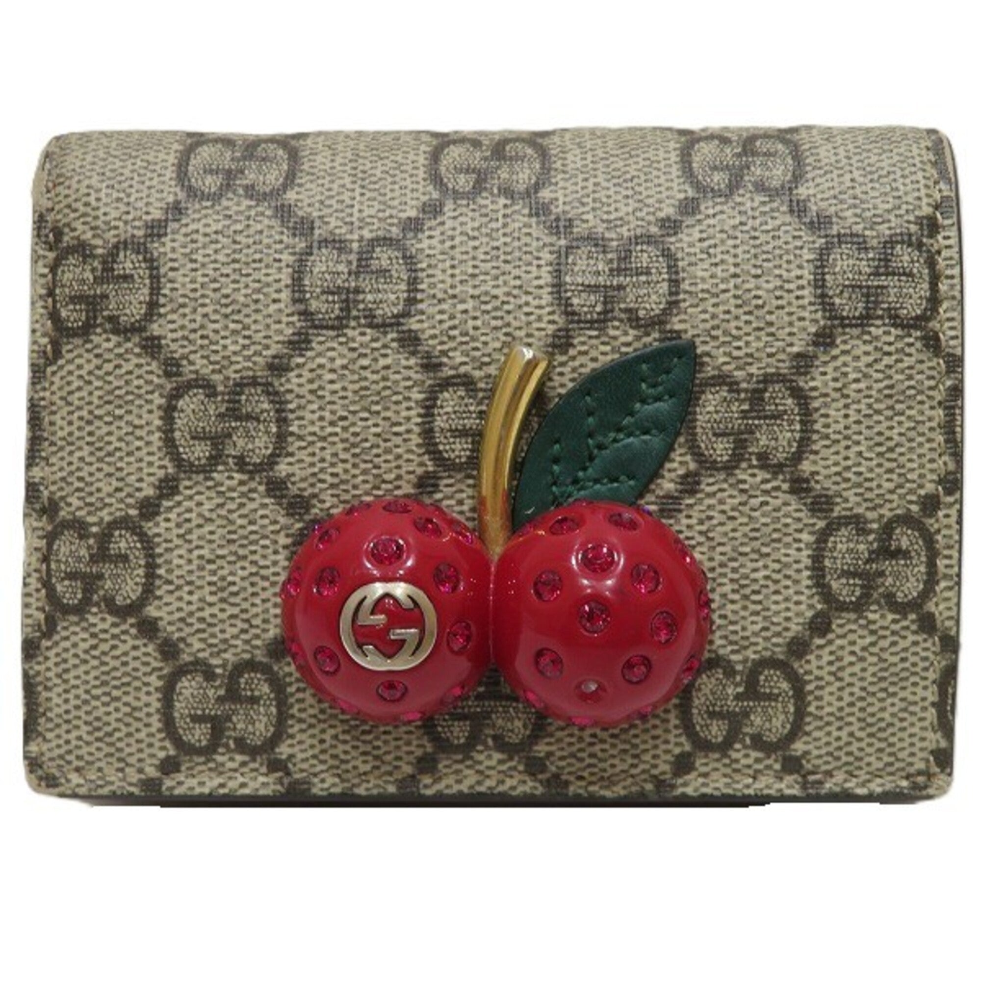 Gucci Beige Gg Supreme Wallet (Bi-Fold) (Pre-Owned)