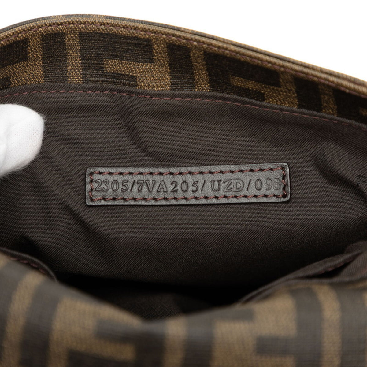 Fendi Brown Pvc Shoulder Bag (Pre-Owned)