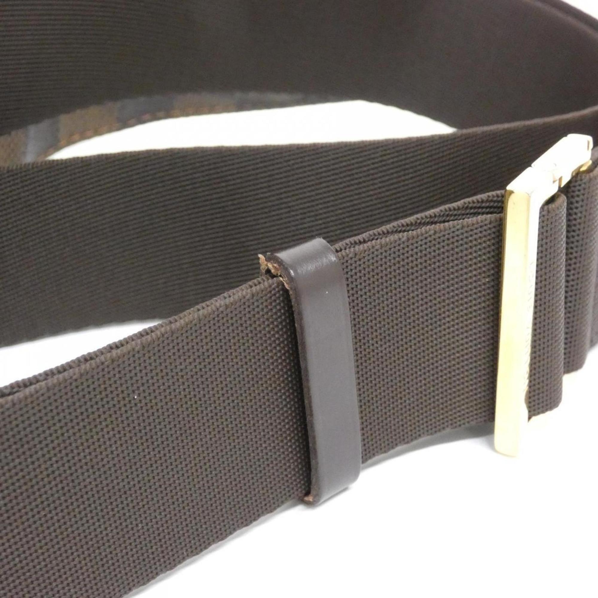 Louis Vuitton Ebene Coated Canvas Shoulder Bag (Pre-Owned)