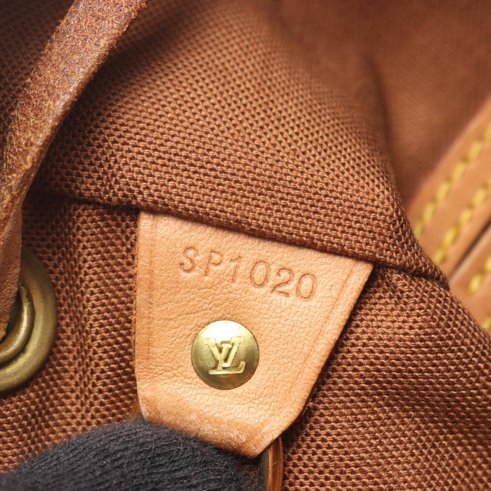 Louis Vuitton Brown Coated Canvas Monogram Pvc Leather Backpack (Pre-Owned)