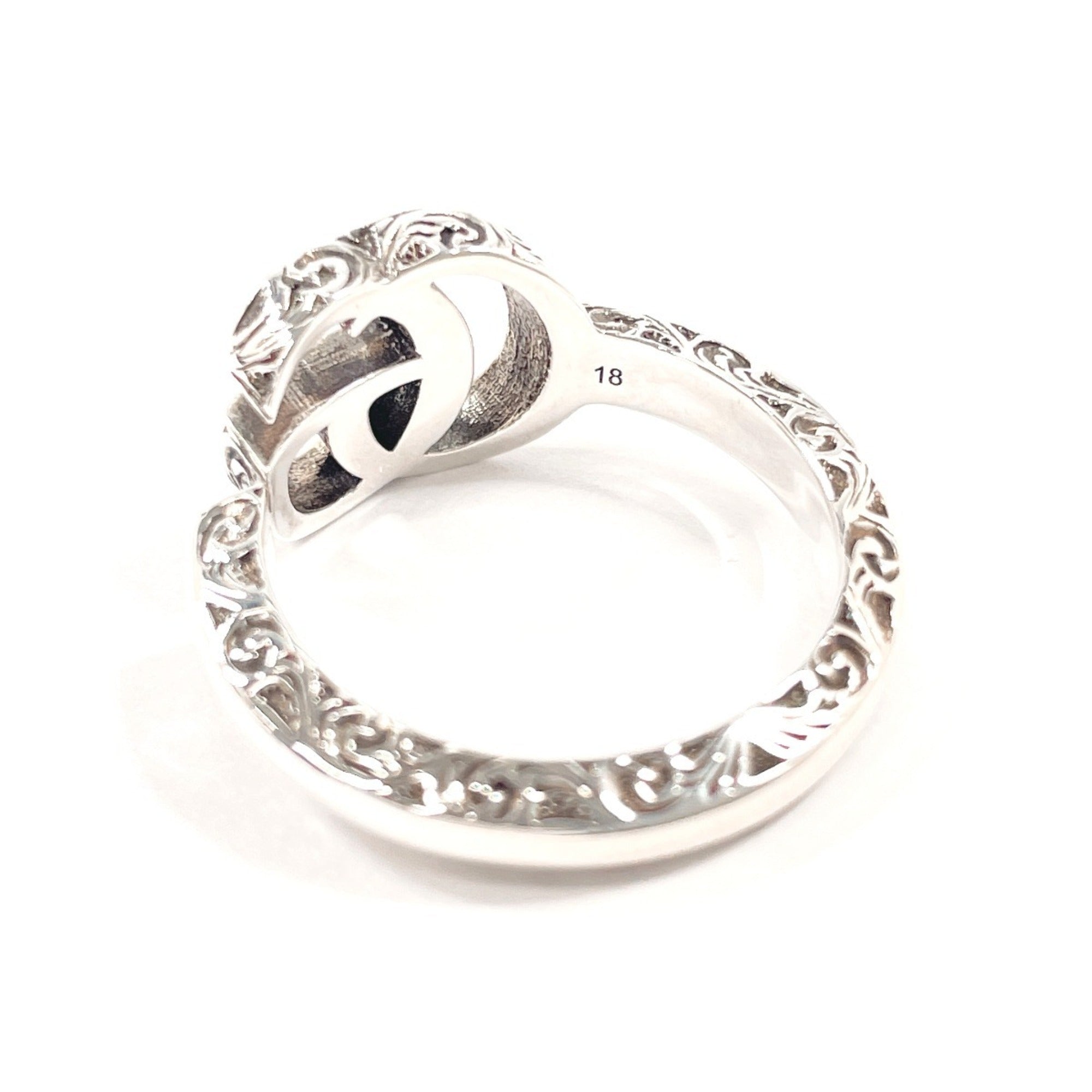 Gucci Silver Silver 925 Band Ring (Pre-Owned)