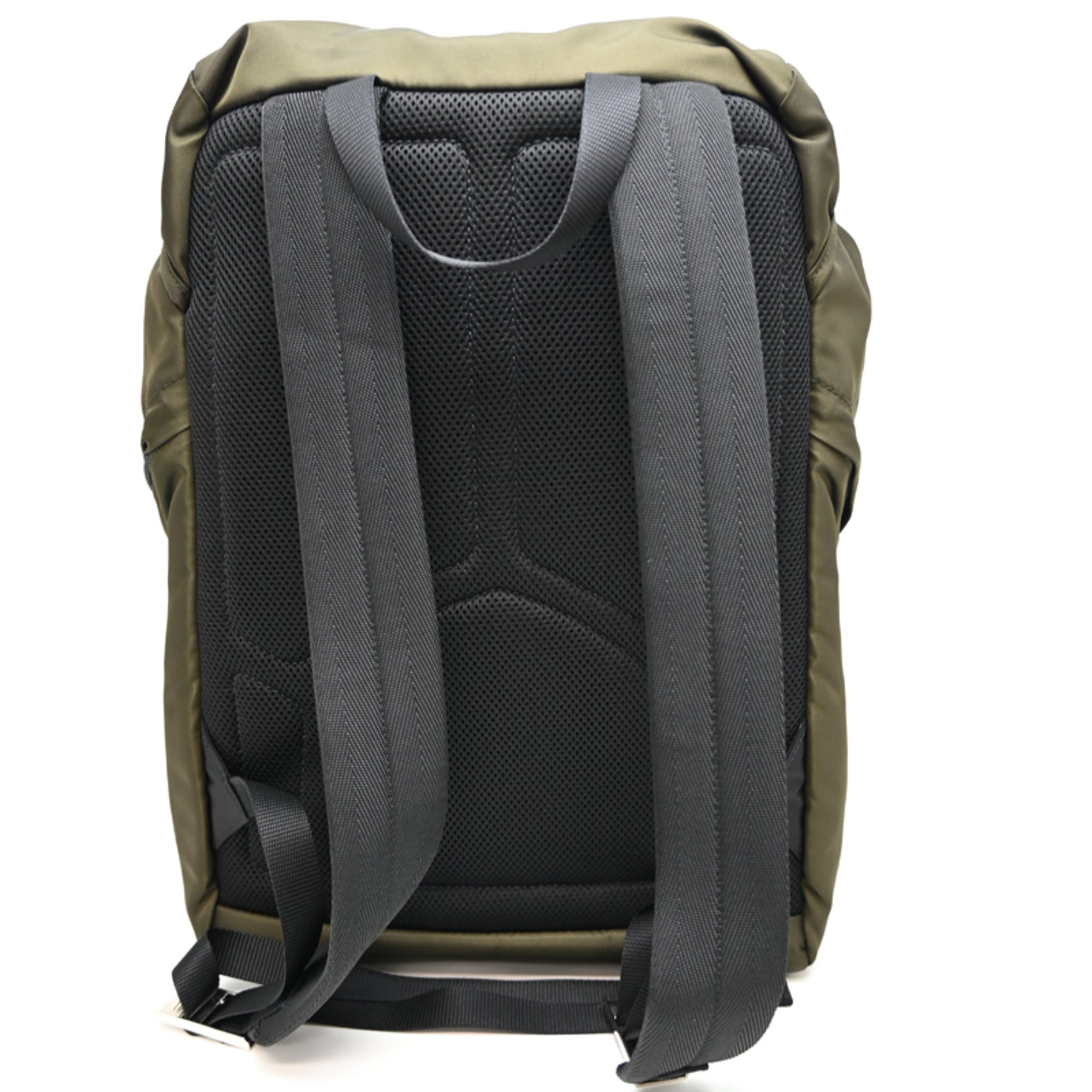 Prada Khaki Nylon Backpack (Pre-Owned)