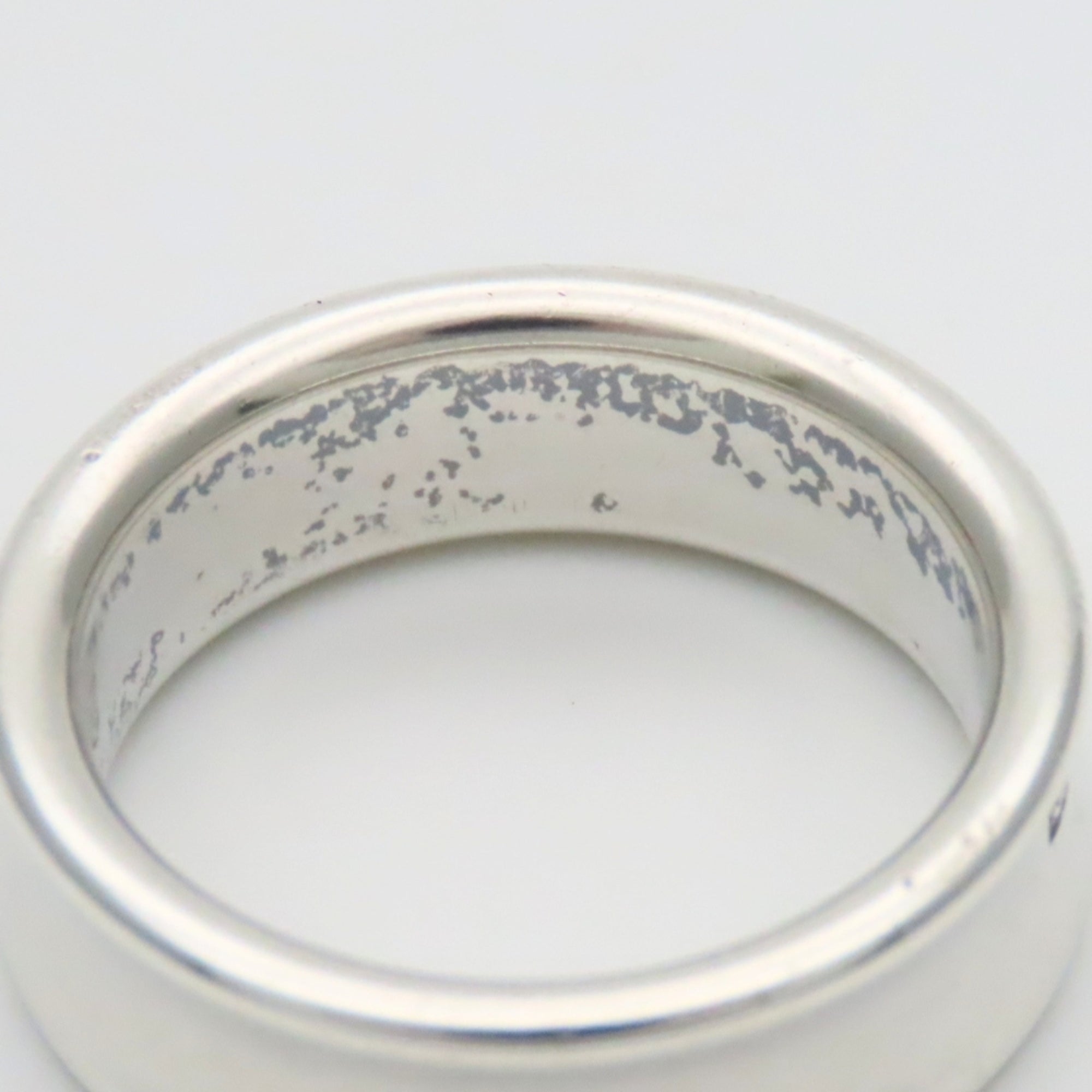 Tiffany Silver Silver 925 Band Ring (Pre-Owned)