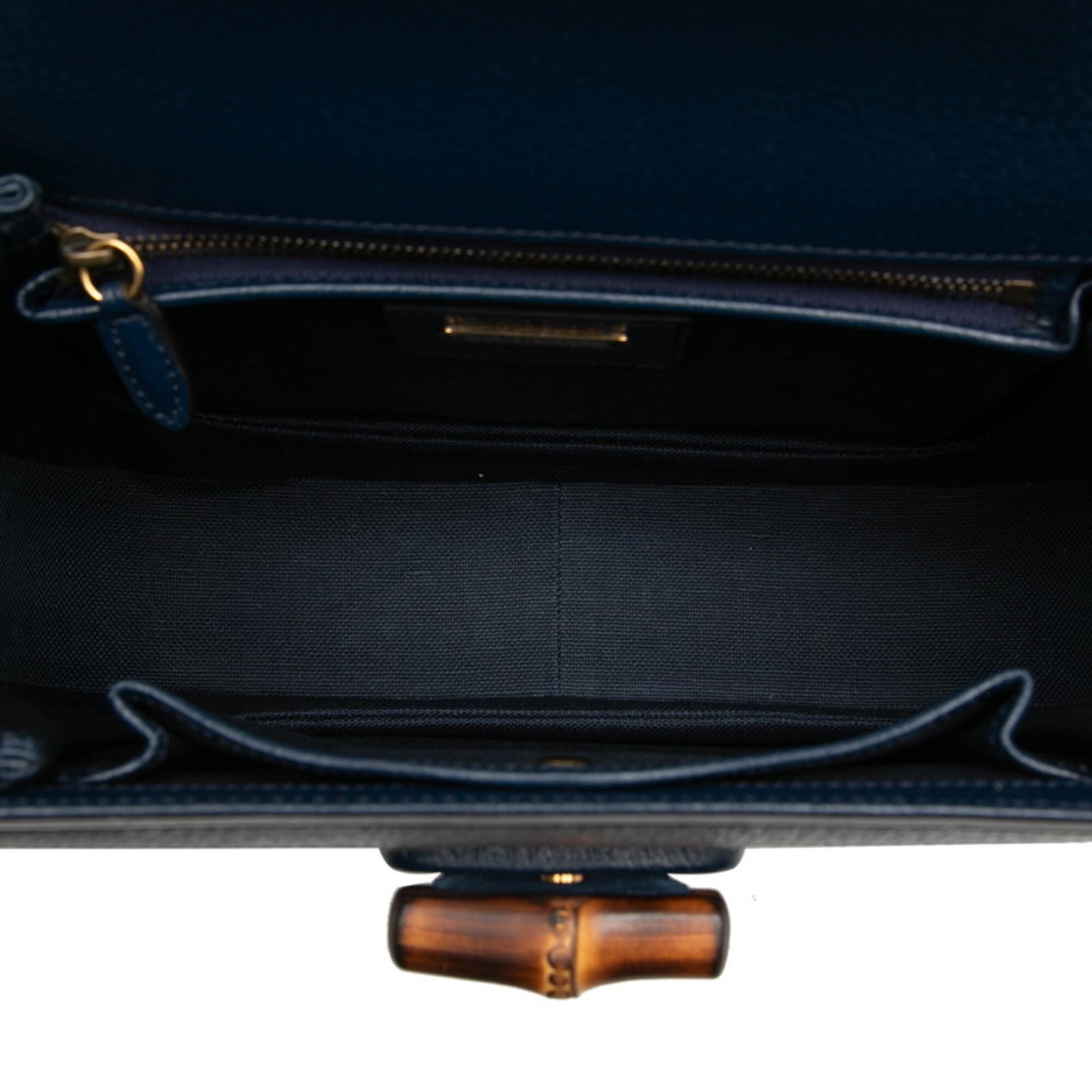 Gucci Multi-Color Navy Pvc Leather Handbag Shoulder Bag (Pre-Owned)