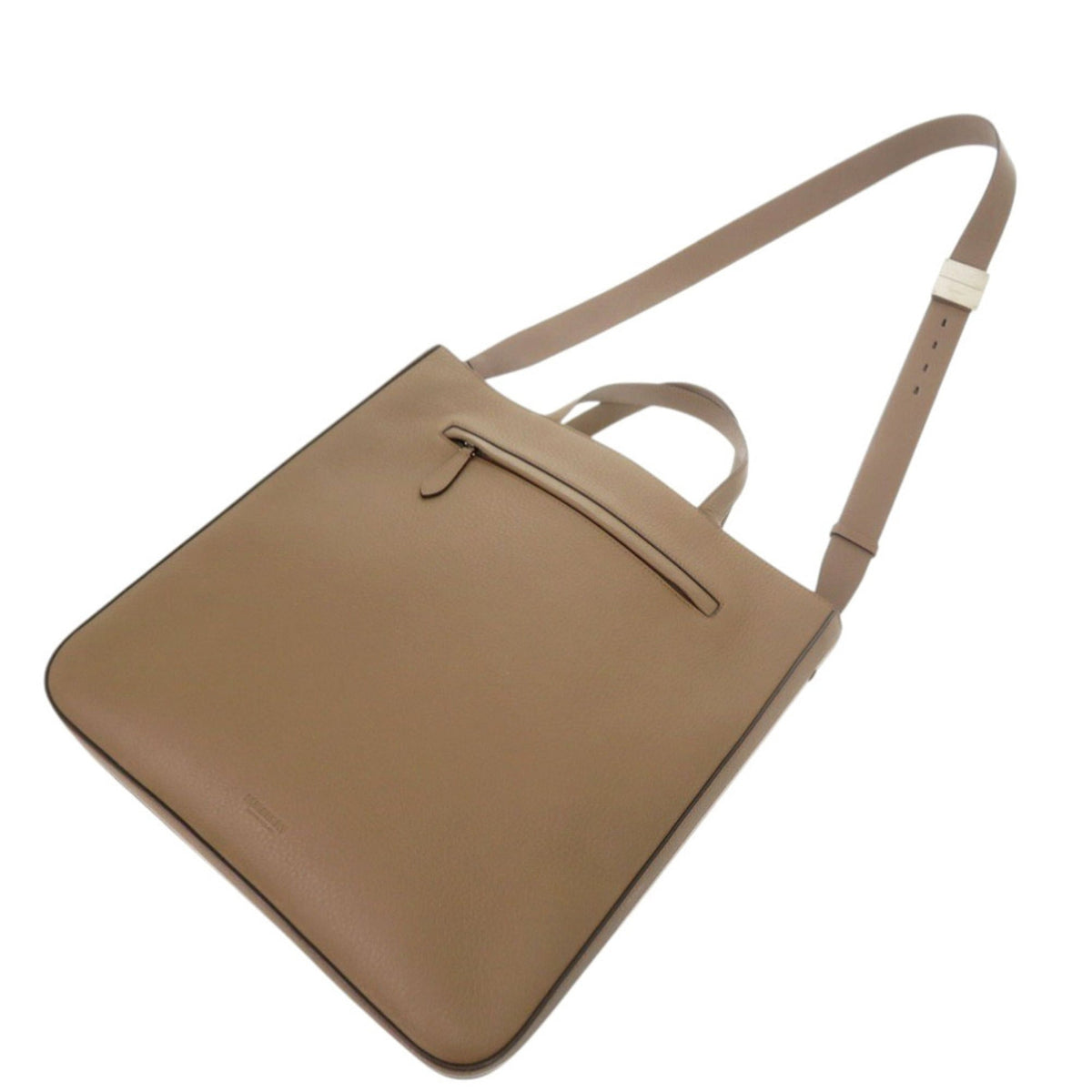 Burberry Brown Leather Tote Bag (Pre-Owned)