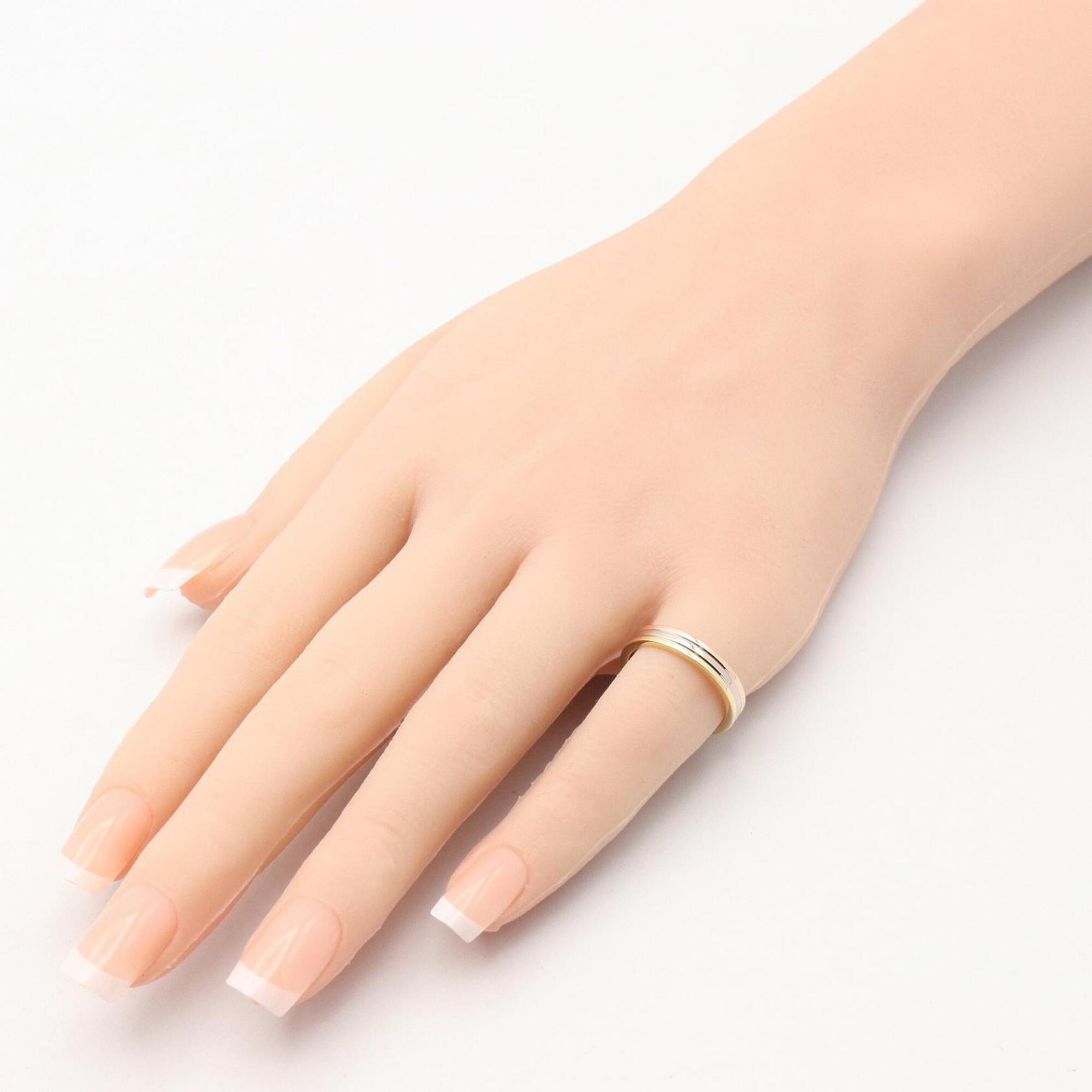 Cartier Gold Silver Yellow Gold (18K) Pink Gold (18K) White Gold (18K) Band Ring (Pre-Owned)
