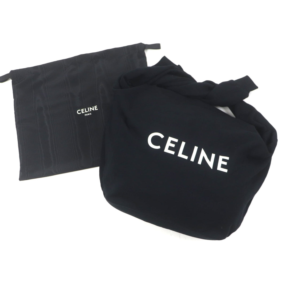 Celine Black Wool Shoulder Bag (Pre-Owned)