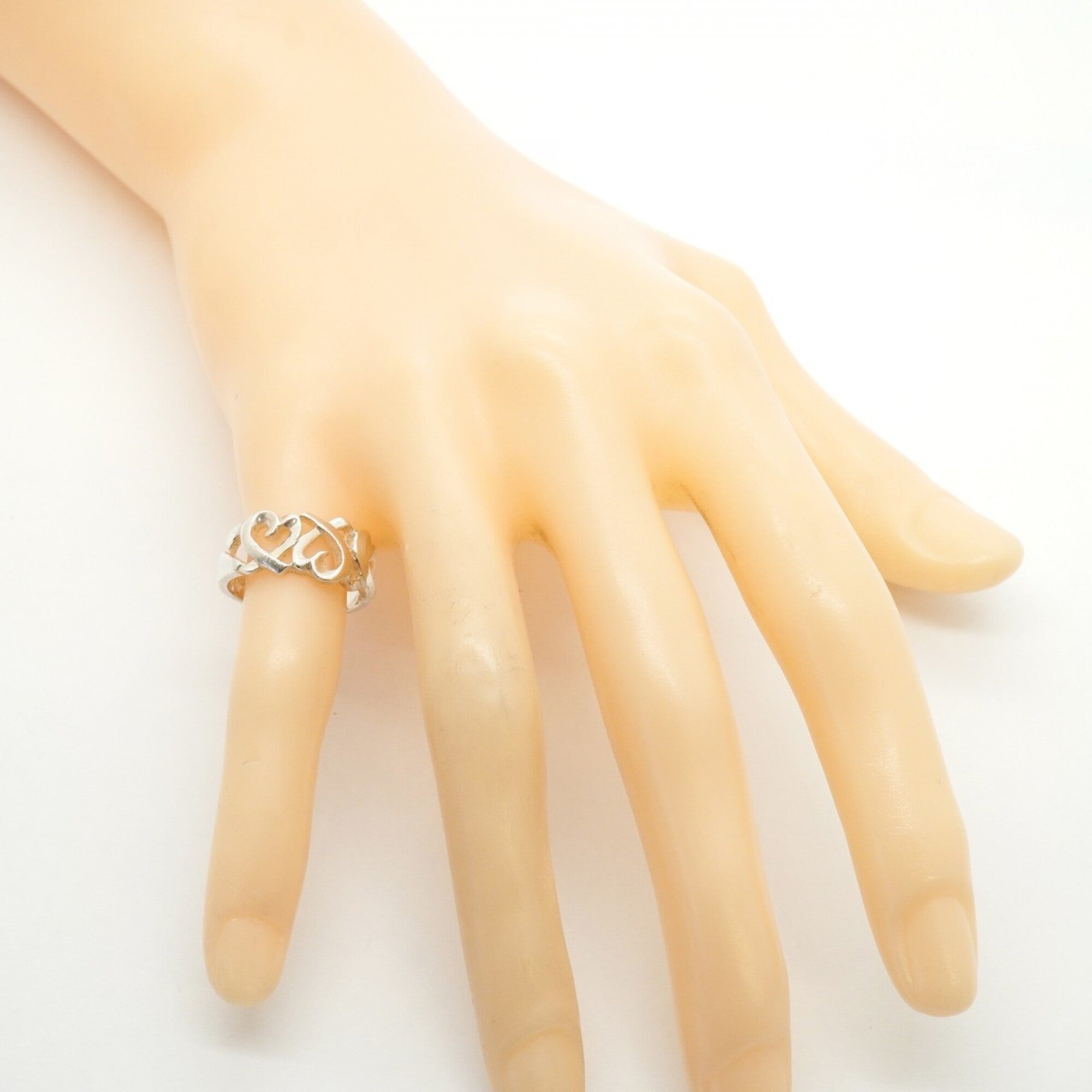 Tiffany Silver 925 Band Ring (Pre-Owned)